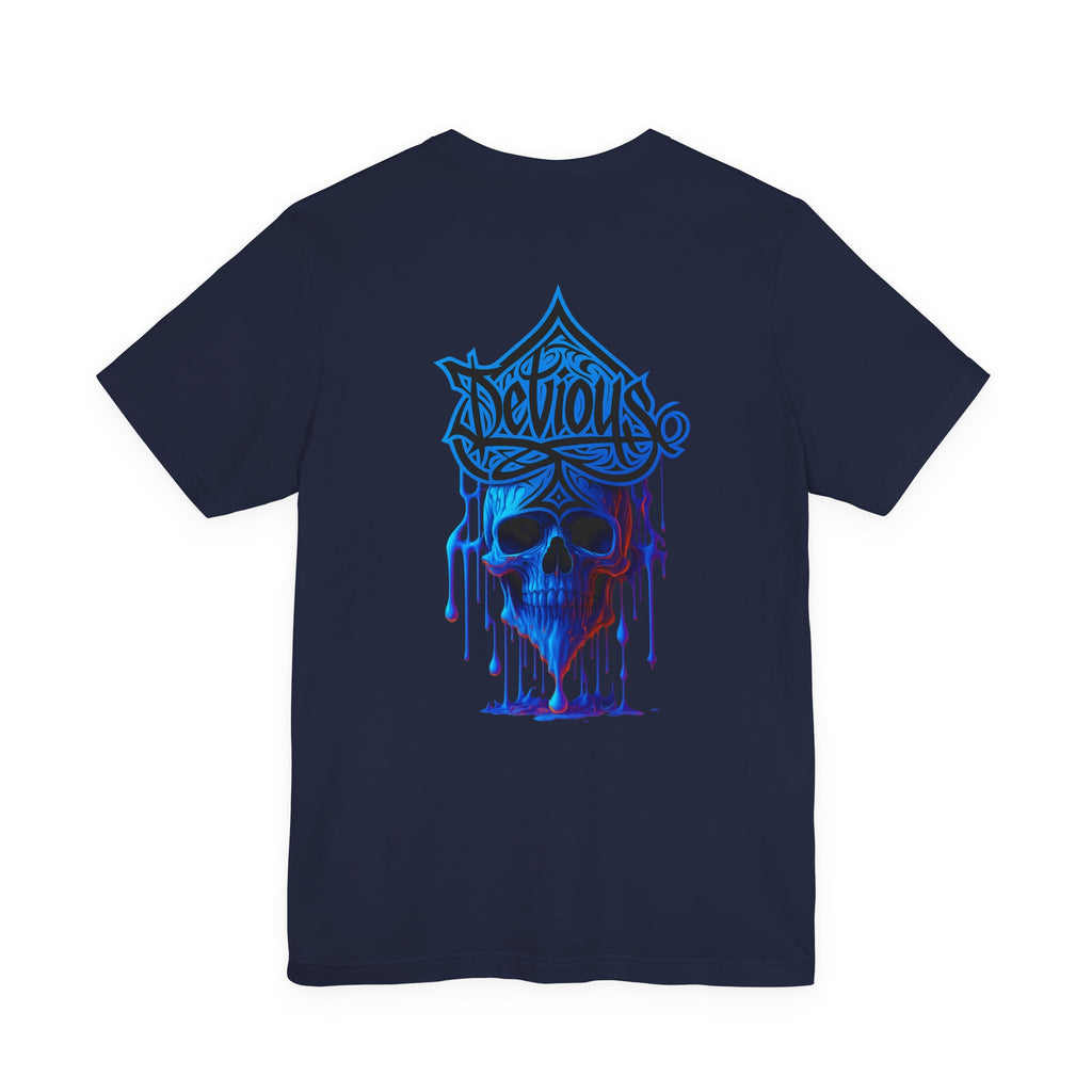 Vibrant Graphic DVS Skull Tee