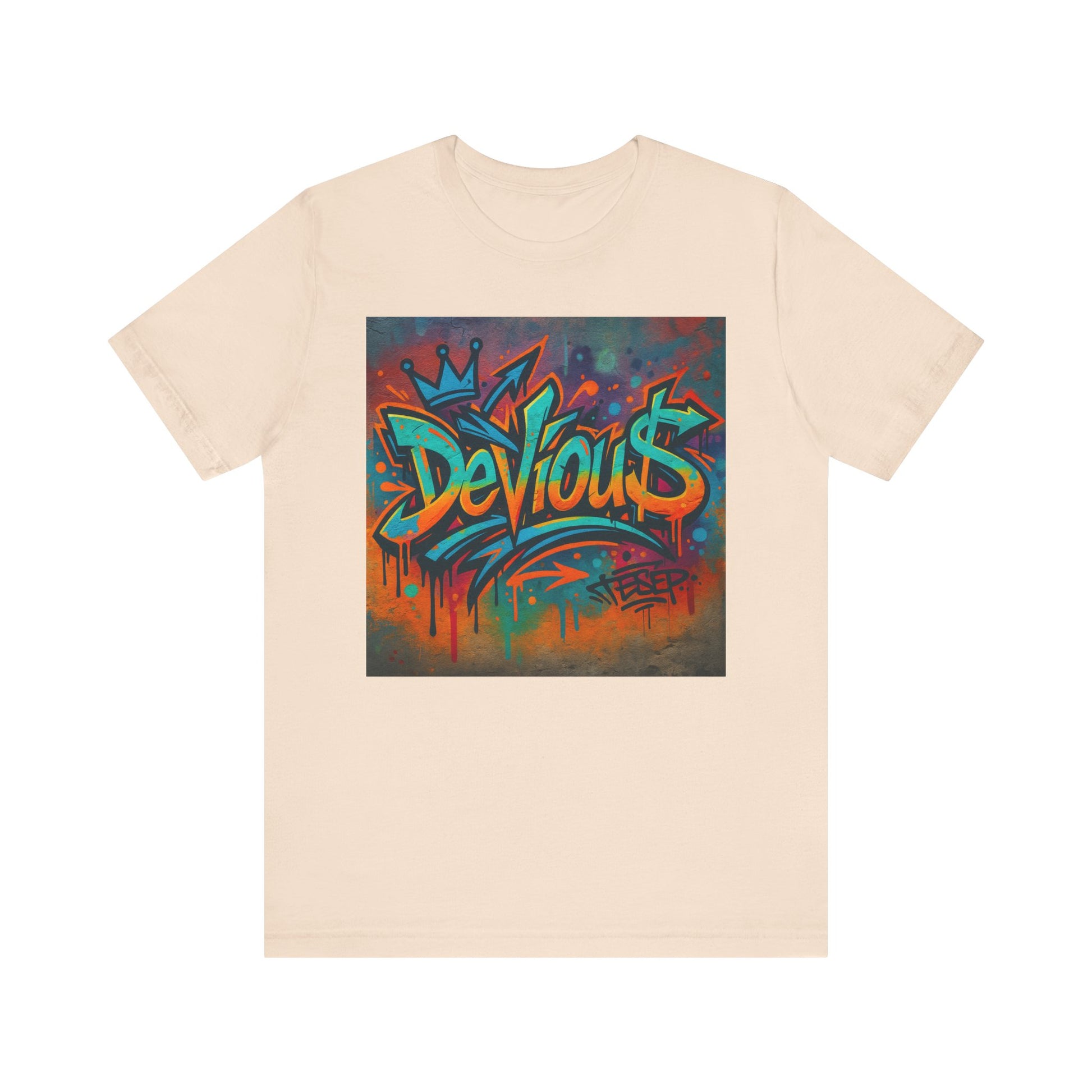 Vibrant Graffiti Art Unisex Streetwear Graphic T-Shirt