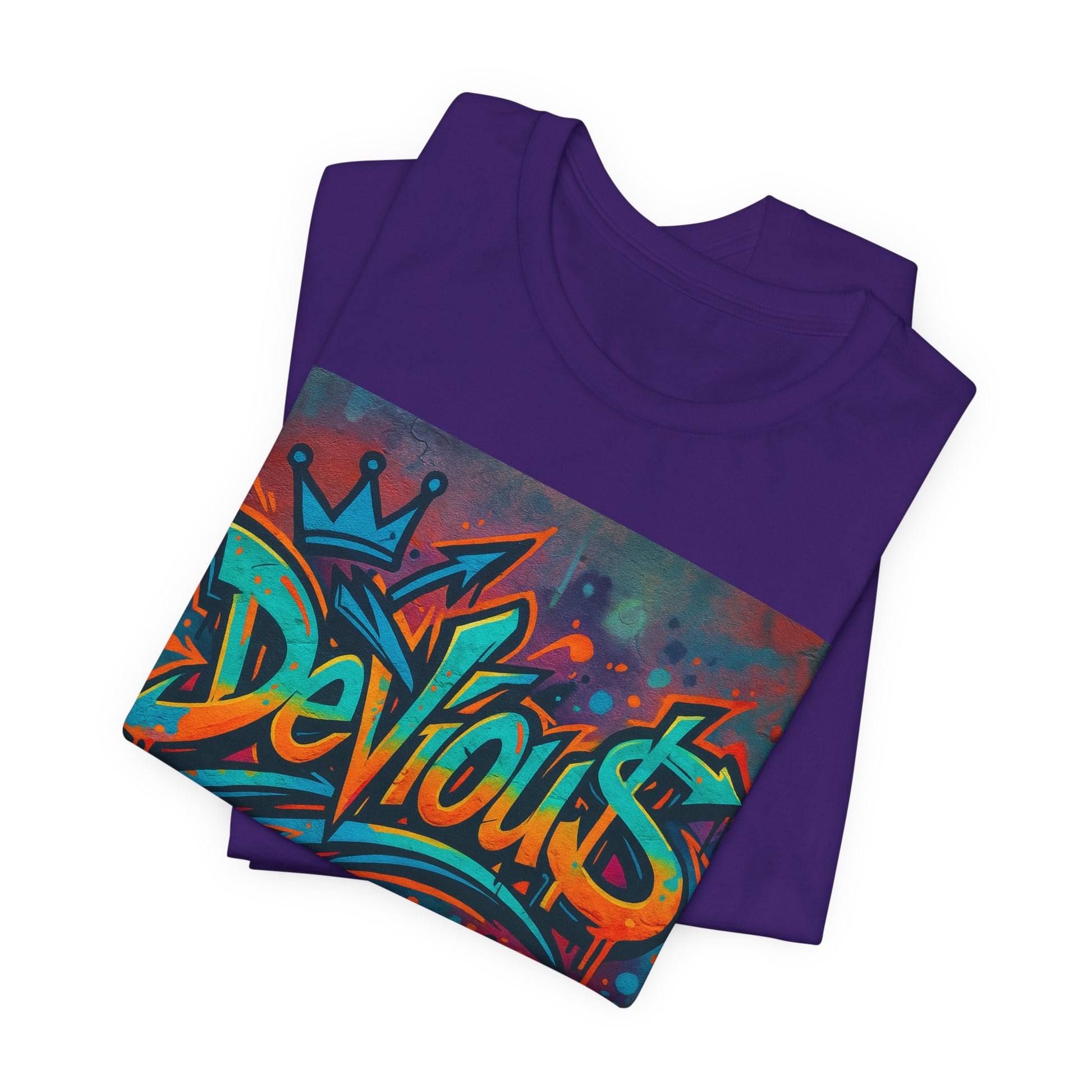 Vibrant Graffiti Art Unisex Streetwear Graphic T-Shirt
