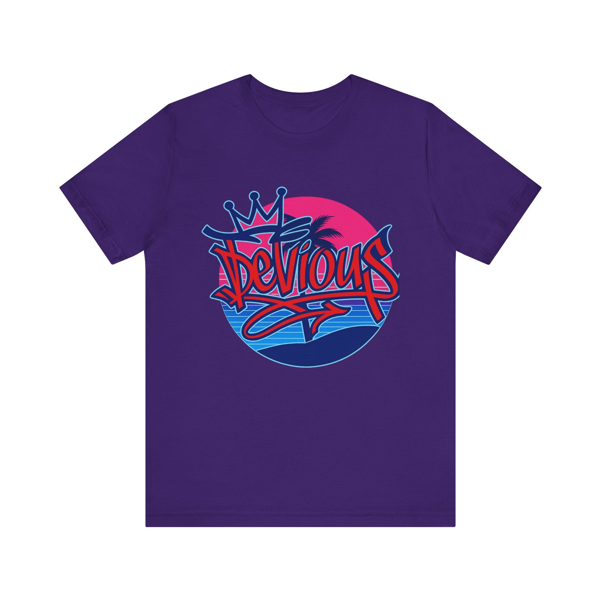 Colorful DVS Heart Design Unisex Tee