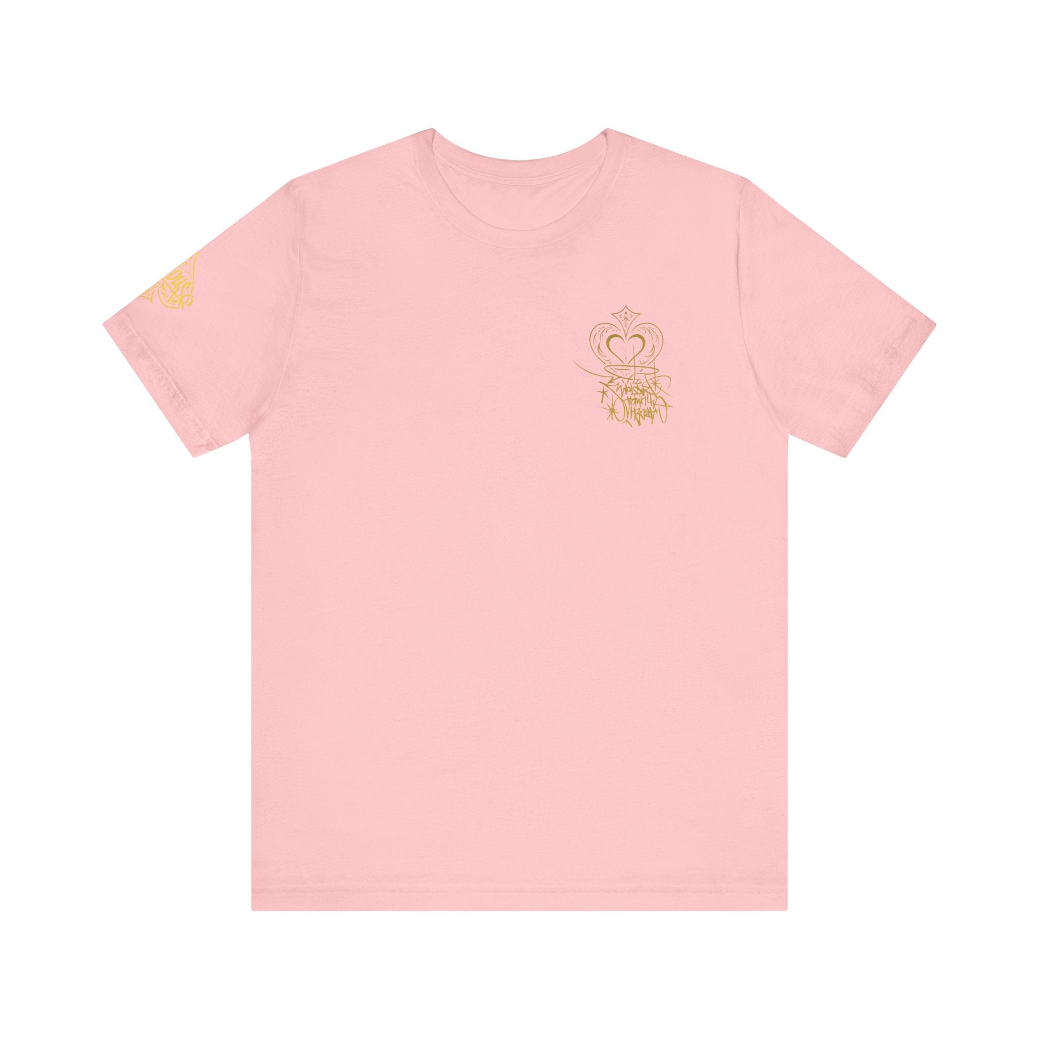Crown & Heart Graffiti Art Unisex Streetwear Graphic T-Shirt