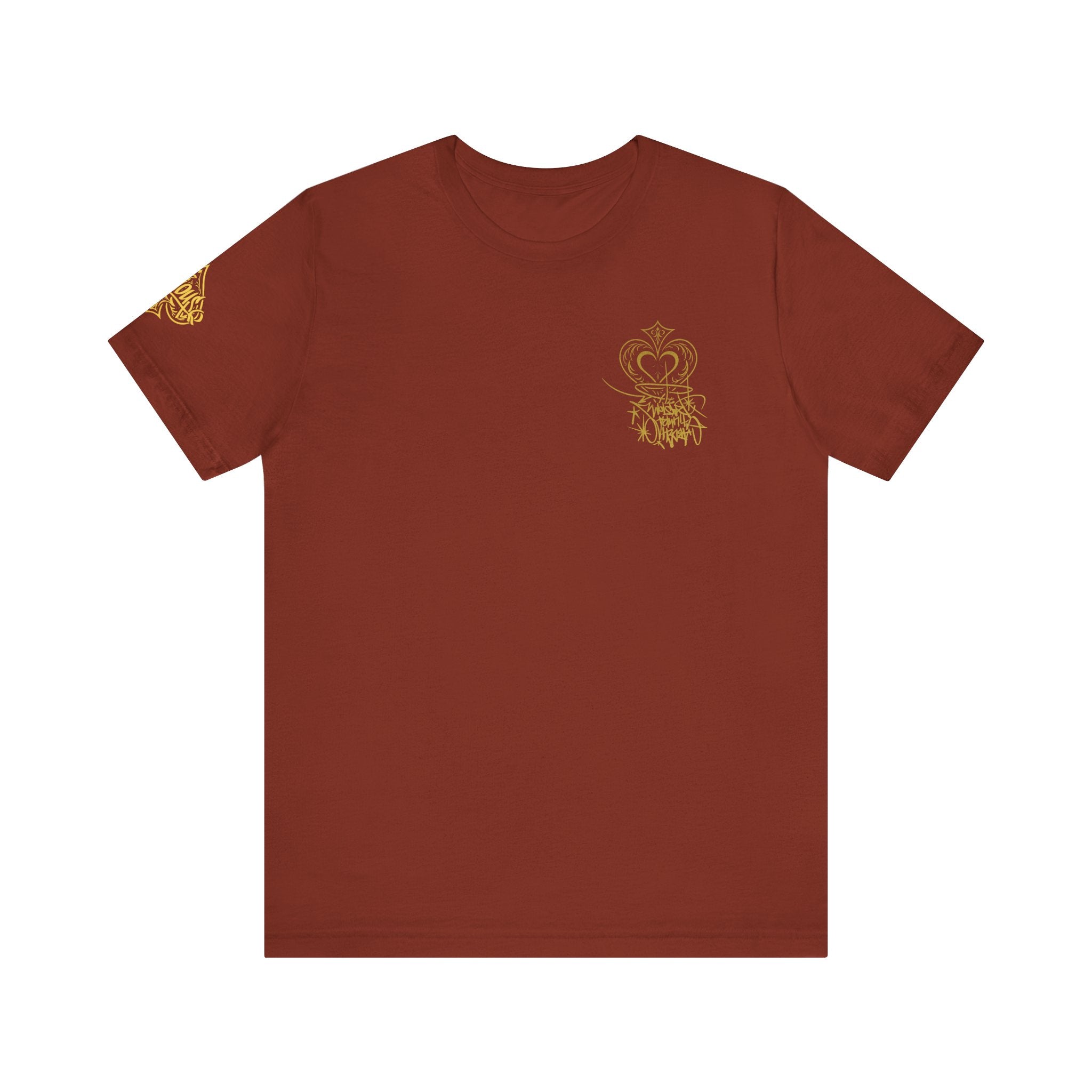 Crown & Heart Graffiti Art Unisex Streetwear Graphic T-Shirt