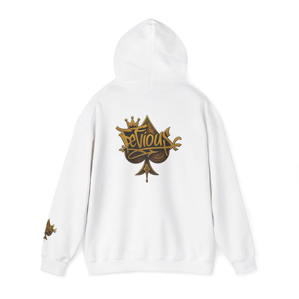 DeViou$ Logo & Crown Graffiti Style Hoodie