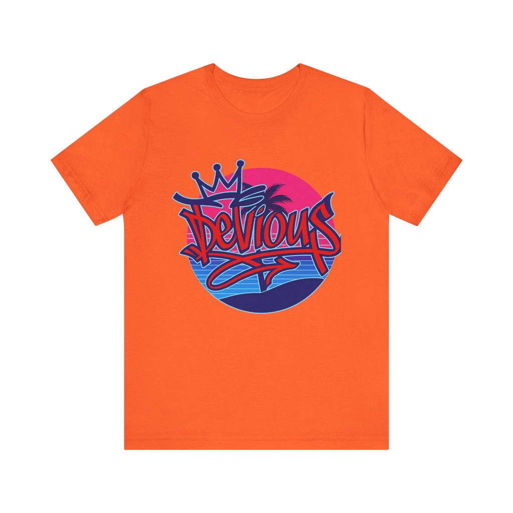 Colorful DVS Heart Design Unisex Tee