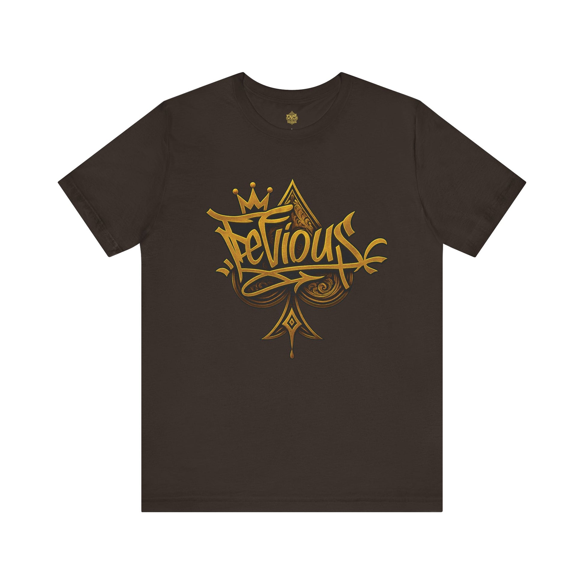 DeViou$ Logo and Crown Graffiti Art Unisex Streetwear Graphic T-Shirt