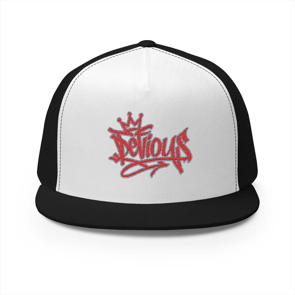 Crown & Heart Embroidered Trucker Cap