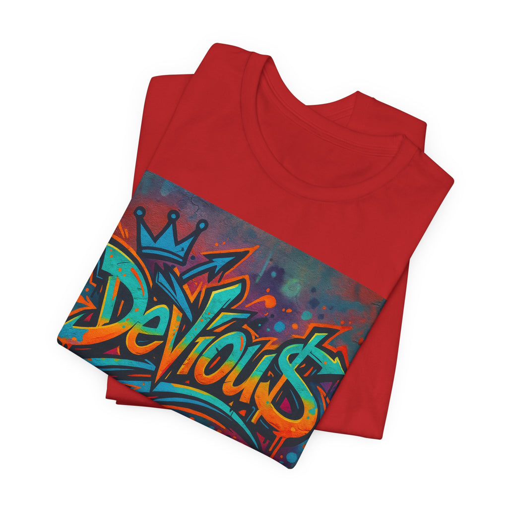 Vibrant Graffiti Art Unisex Streetwear Graphic T-Shirt