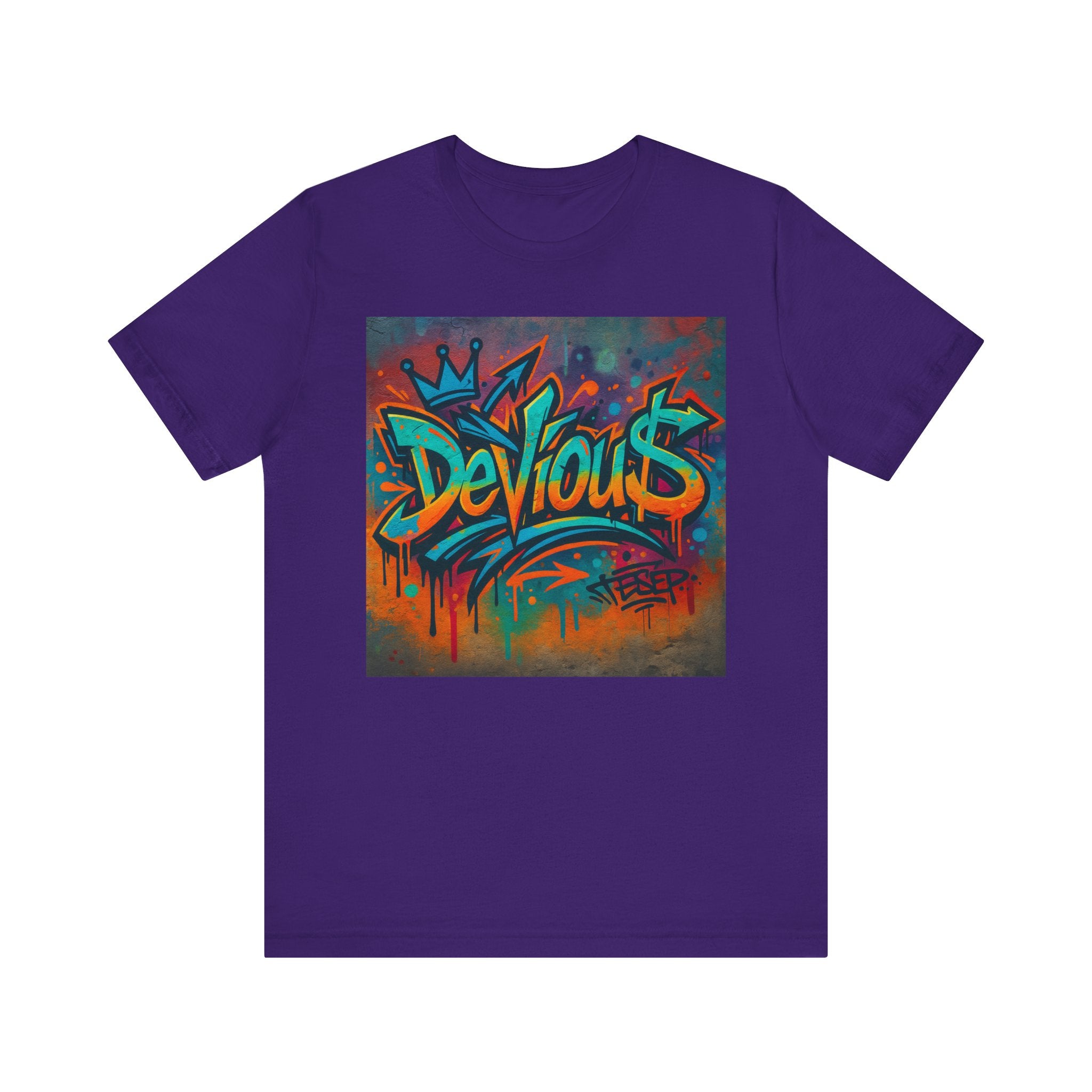 Vibrant Graffiti Art Unisex Streetwear Graphic T-Shirt