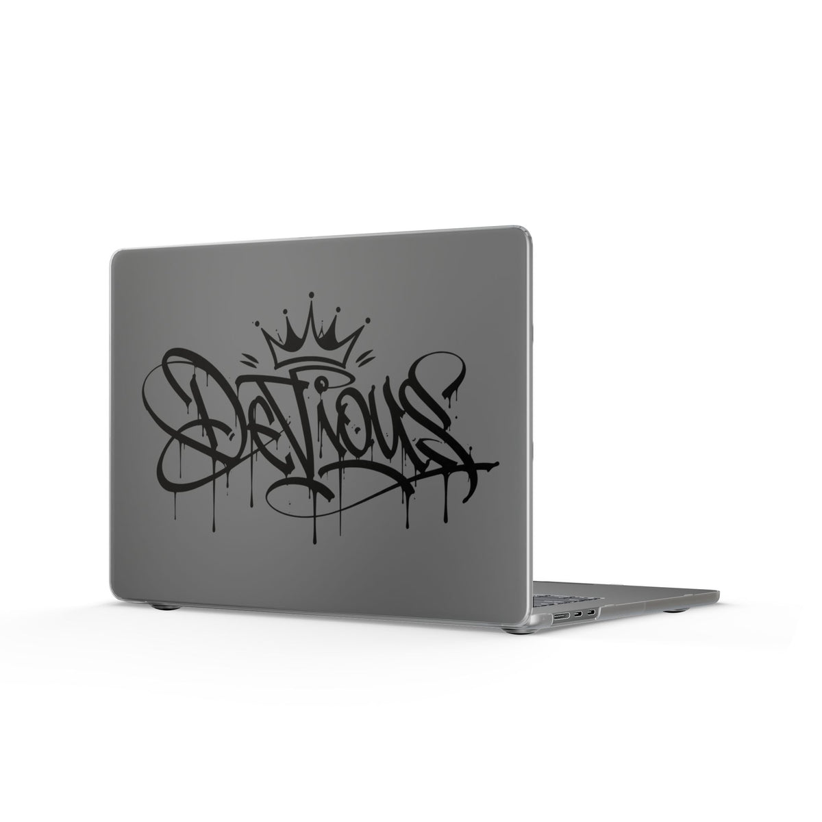 Graffiti 'DeViou$' Matte MacBook Case — Urban Street Art Laptop Cover