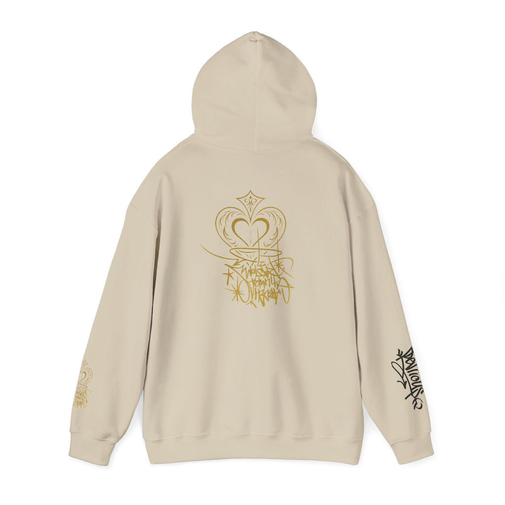 Crown & Heart Stylish Unisex Hoodie
