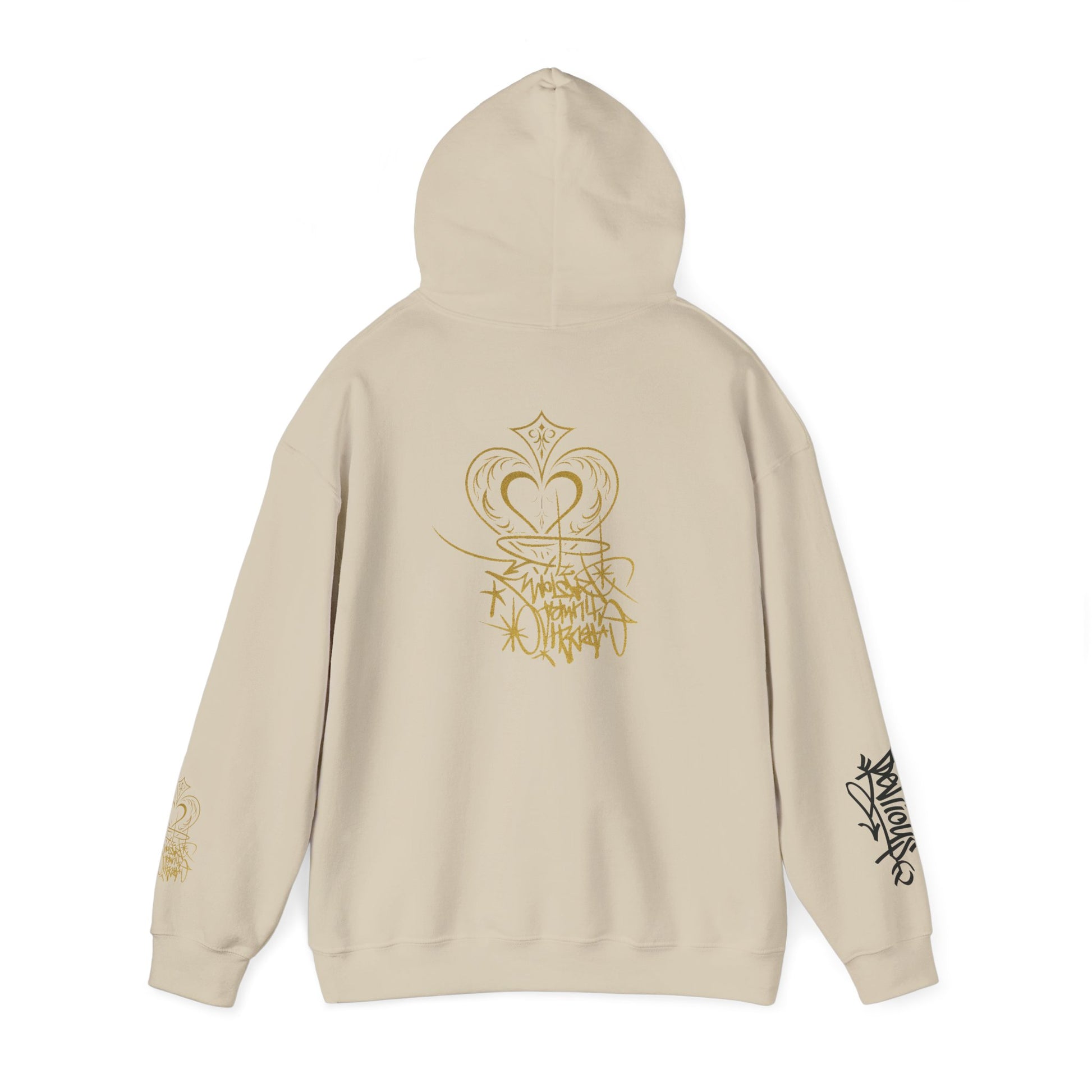 Crown & Heart Stylish Unisex Hoodie