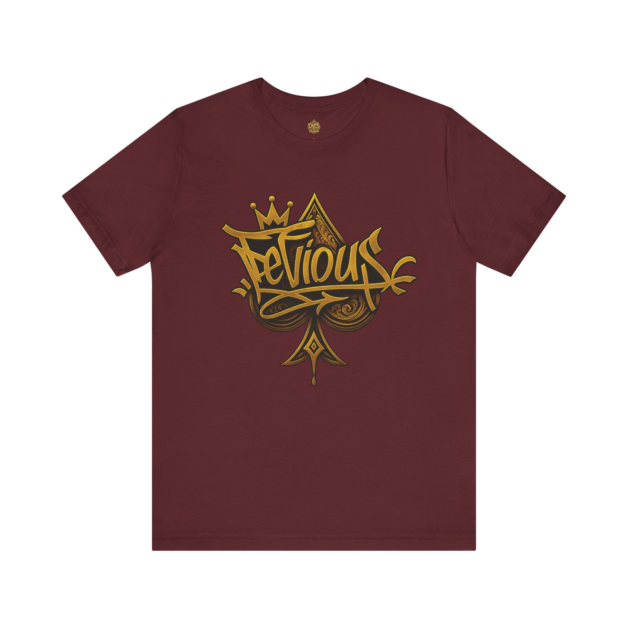 DeViou$ Logo and Crown Graffiti Art Unisex Streetwear Graphic T-Shirt