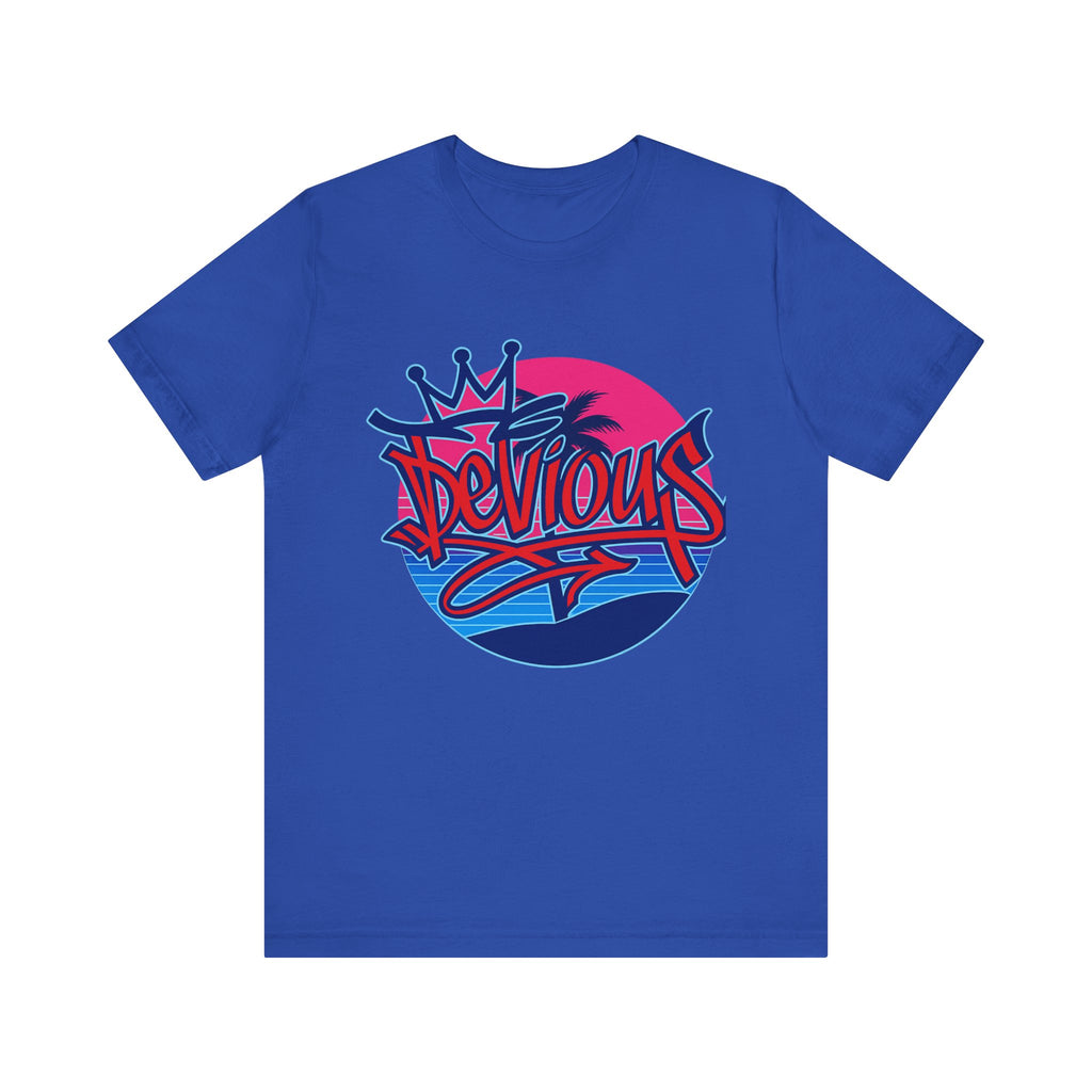 Colorful DVS Heart Design Unisex Tee