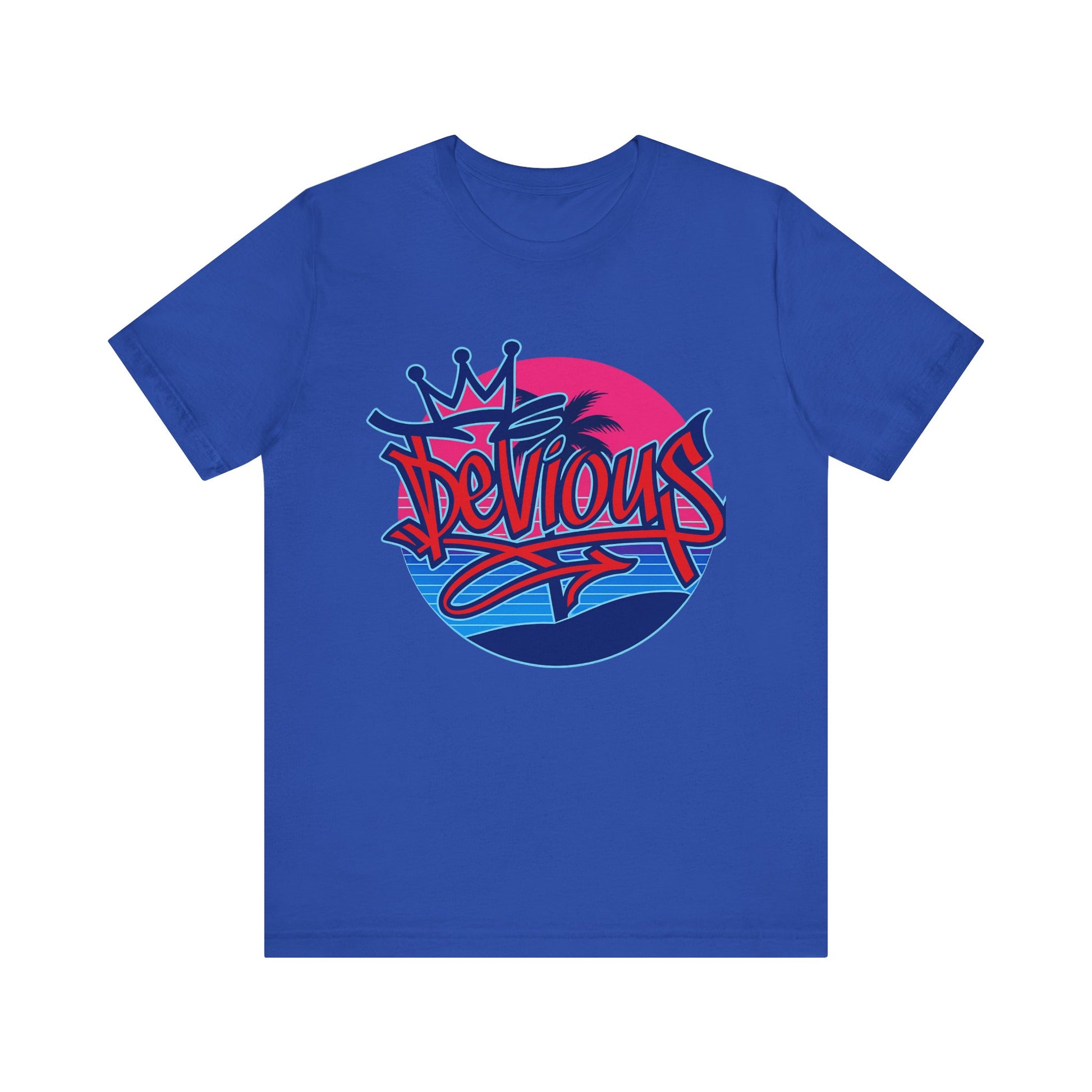 Colorful DVS Heart Design Unisex Tee