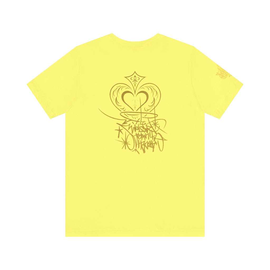 Copy of Crown & Heart Graffiti Art Unisex Streetwear Graphic T-Shirt