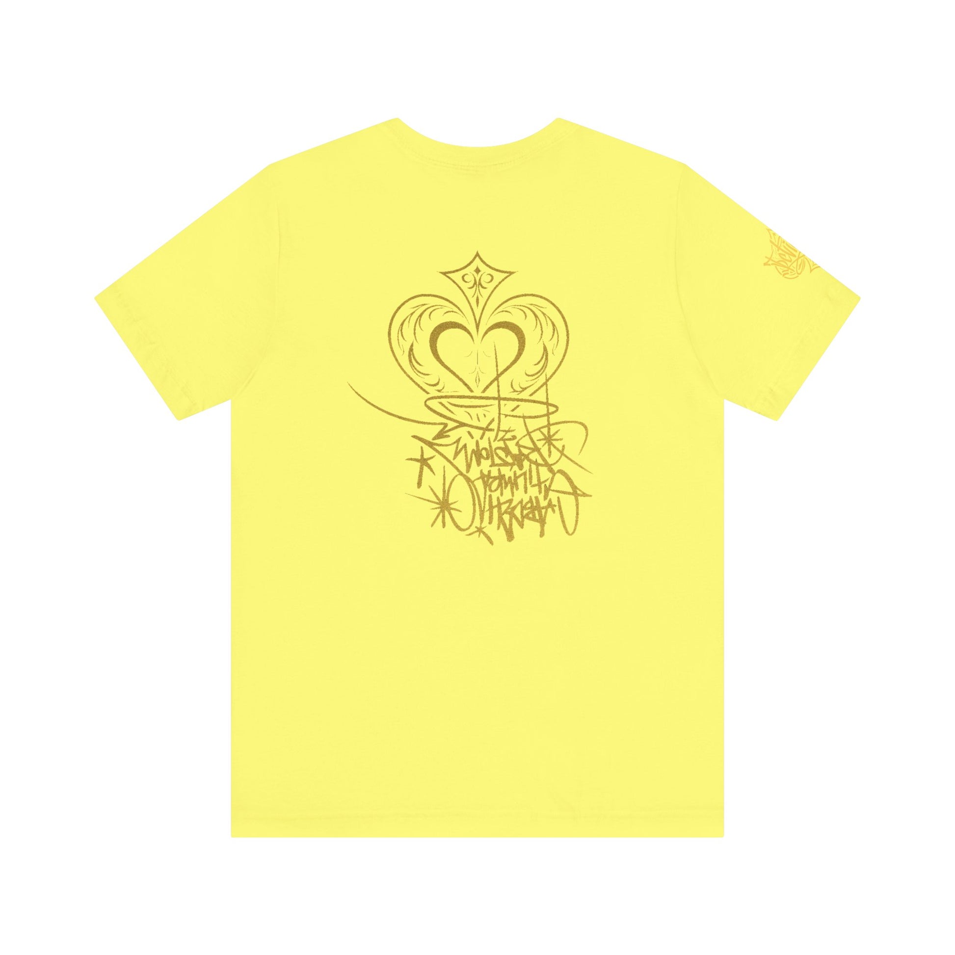 Copy of Crown & Heart Graffiti Art Unisex Streetwear Graphic T-Shirt