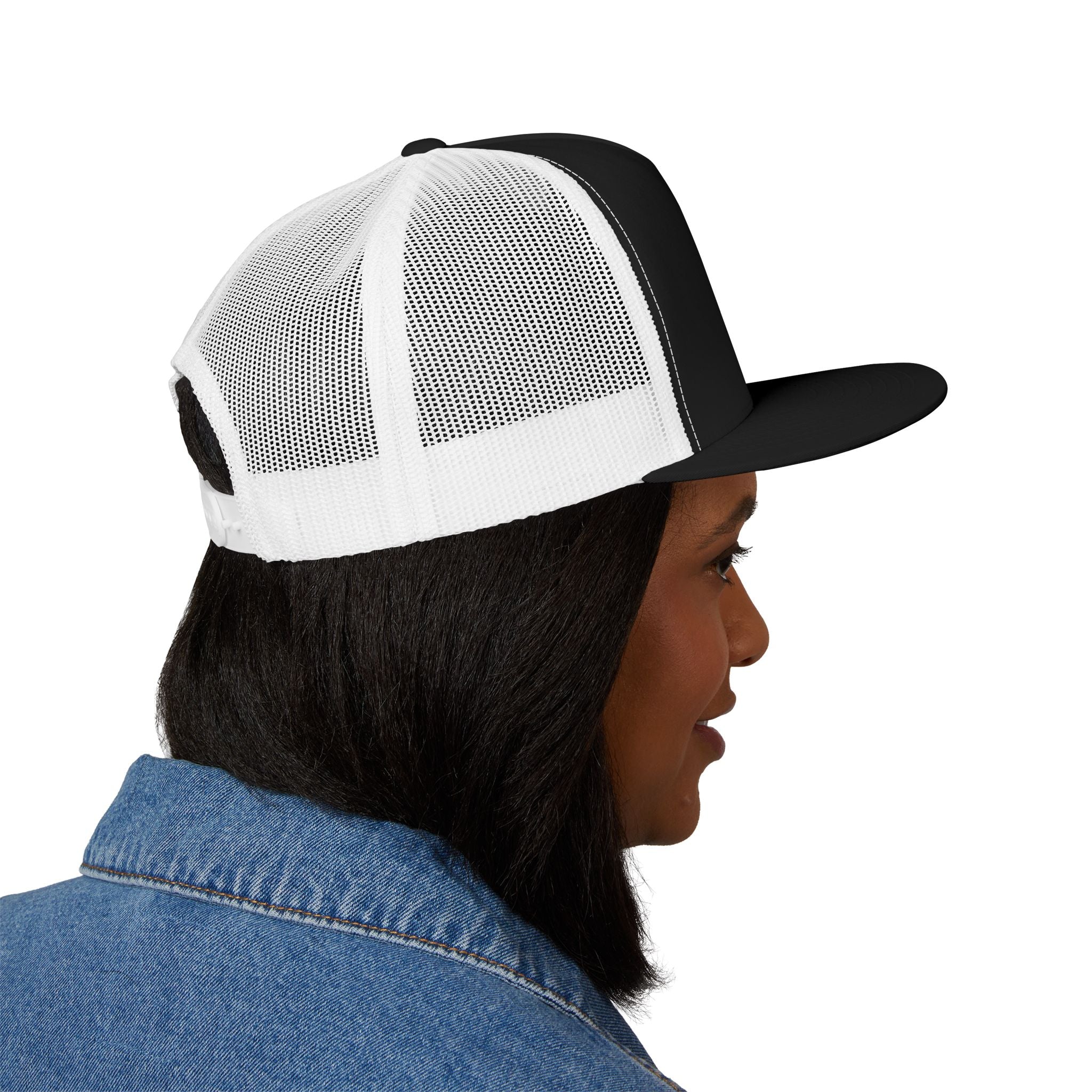 Crown & Heart Embroidered Trucker Cap