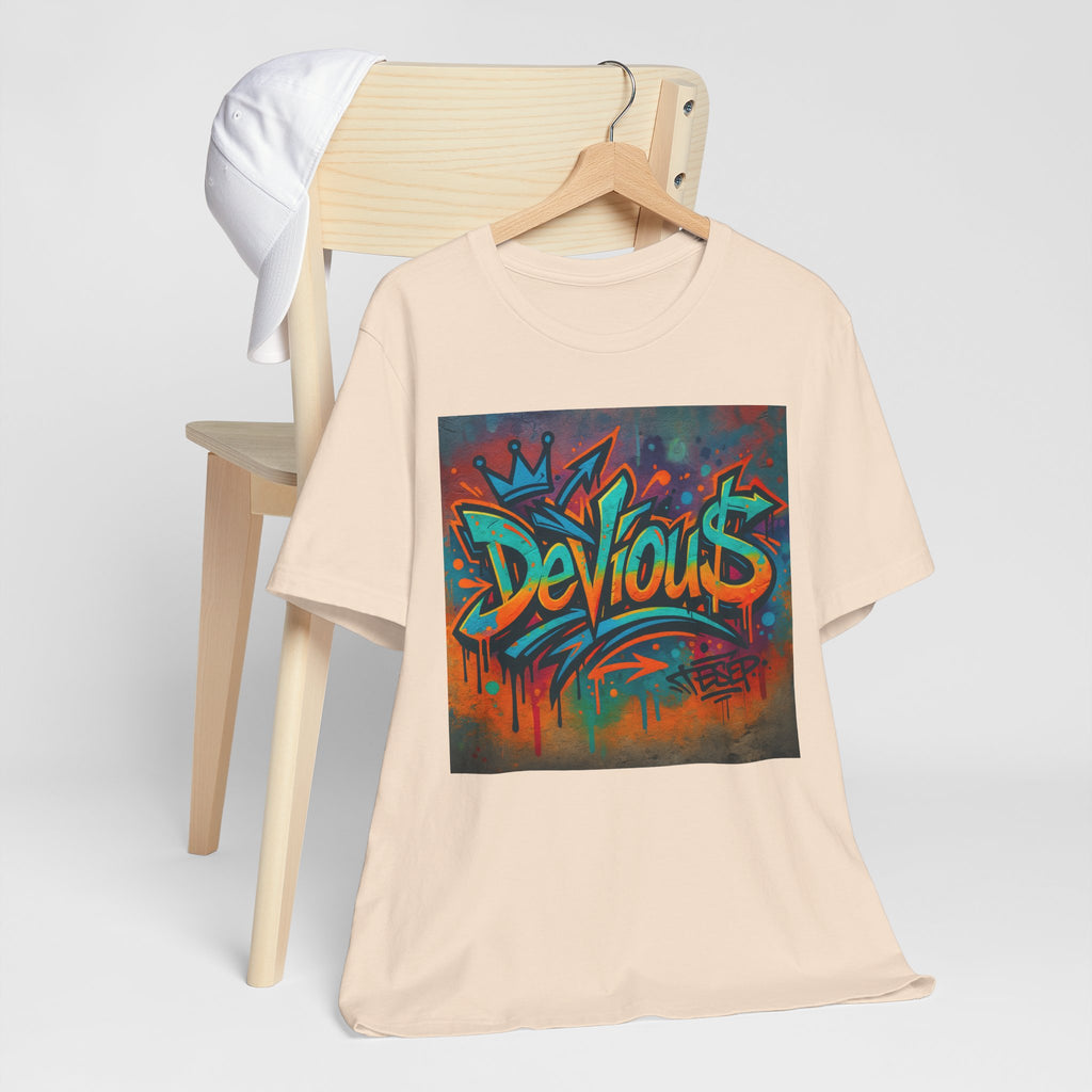 Vibrant Graffiti Art Unisex Streetwear Graphic T-Shirt