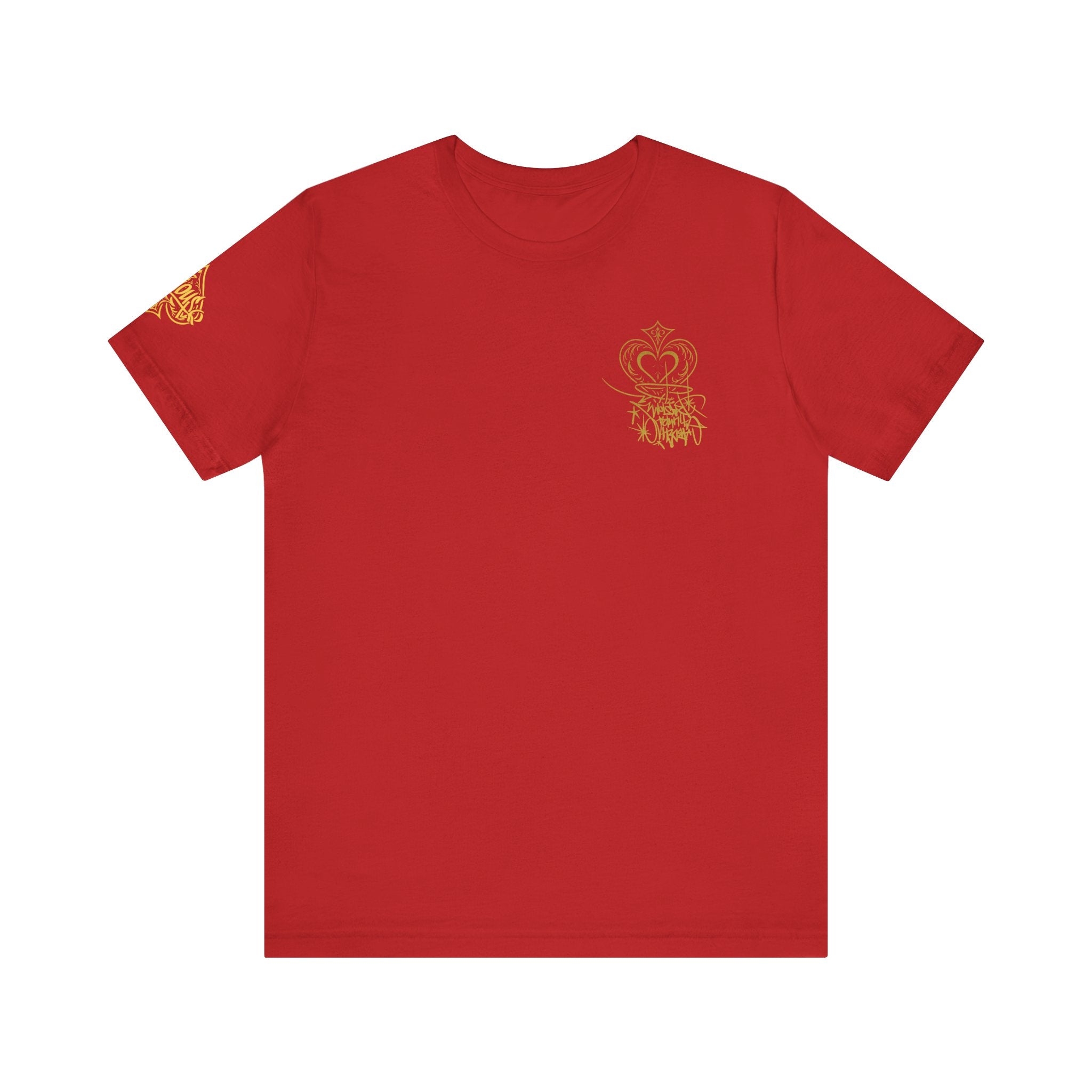 Crown & Heart Graffiti Art Unisex Streetwear Graphic T-Shirt