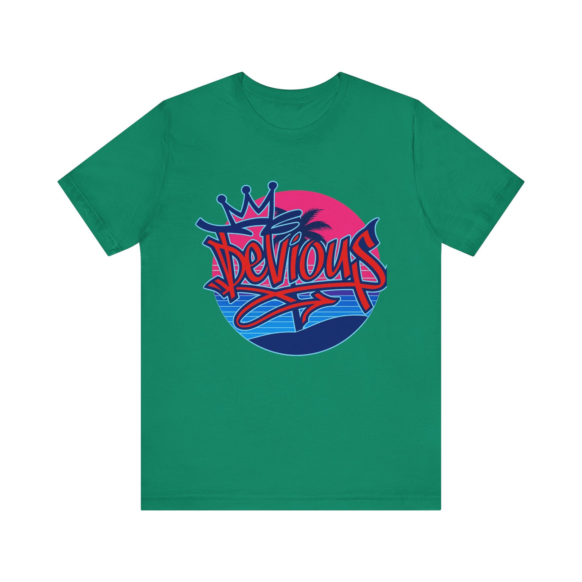 Colorful DVS Heart Design Unisex Tee
