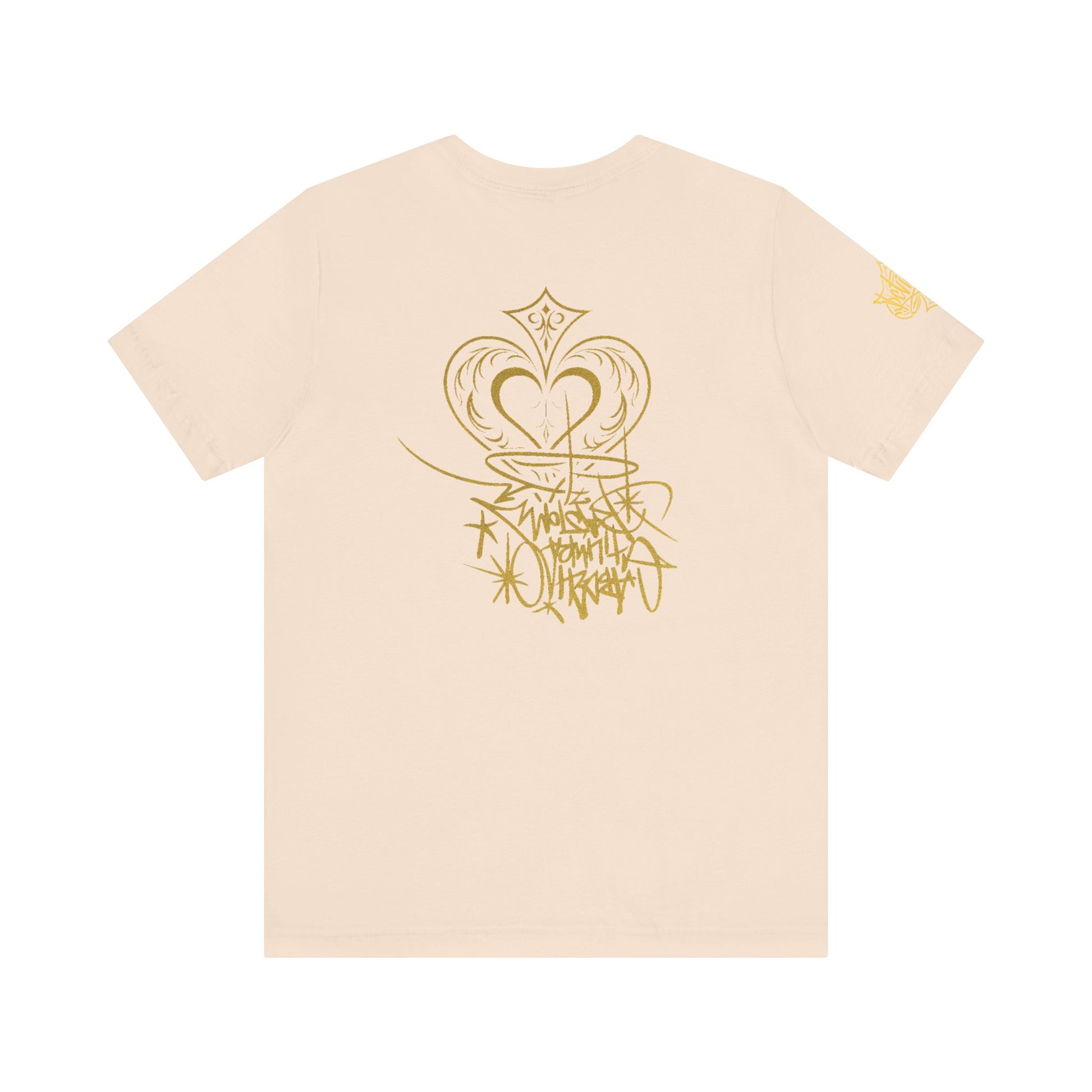 Copy of Crown & Heart Graffiti Art Unisex Streetwear Graphic T-Shirt