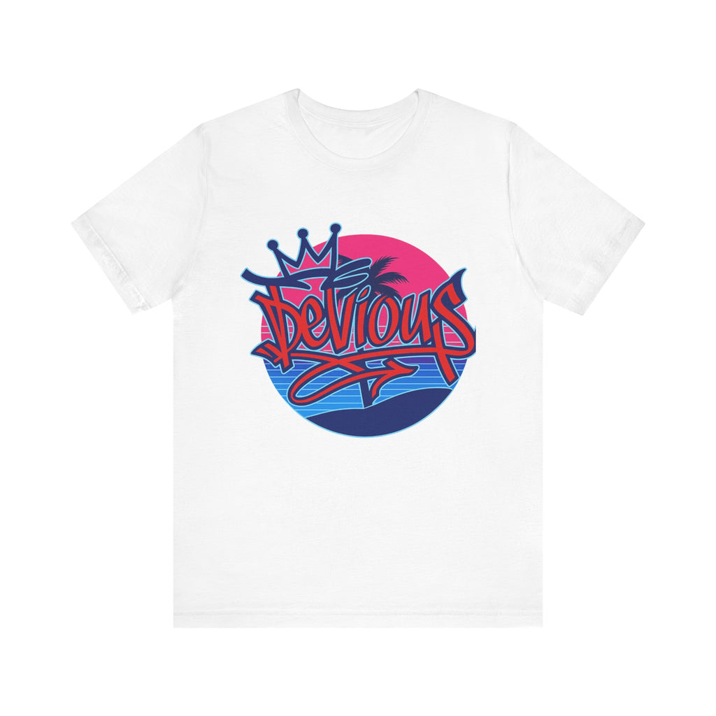 Colorful DVS Heart Design Unisex Tee