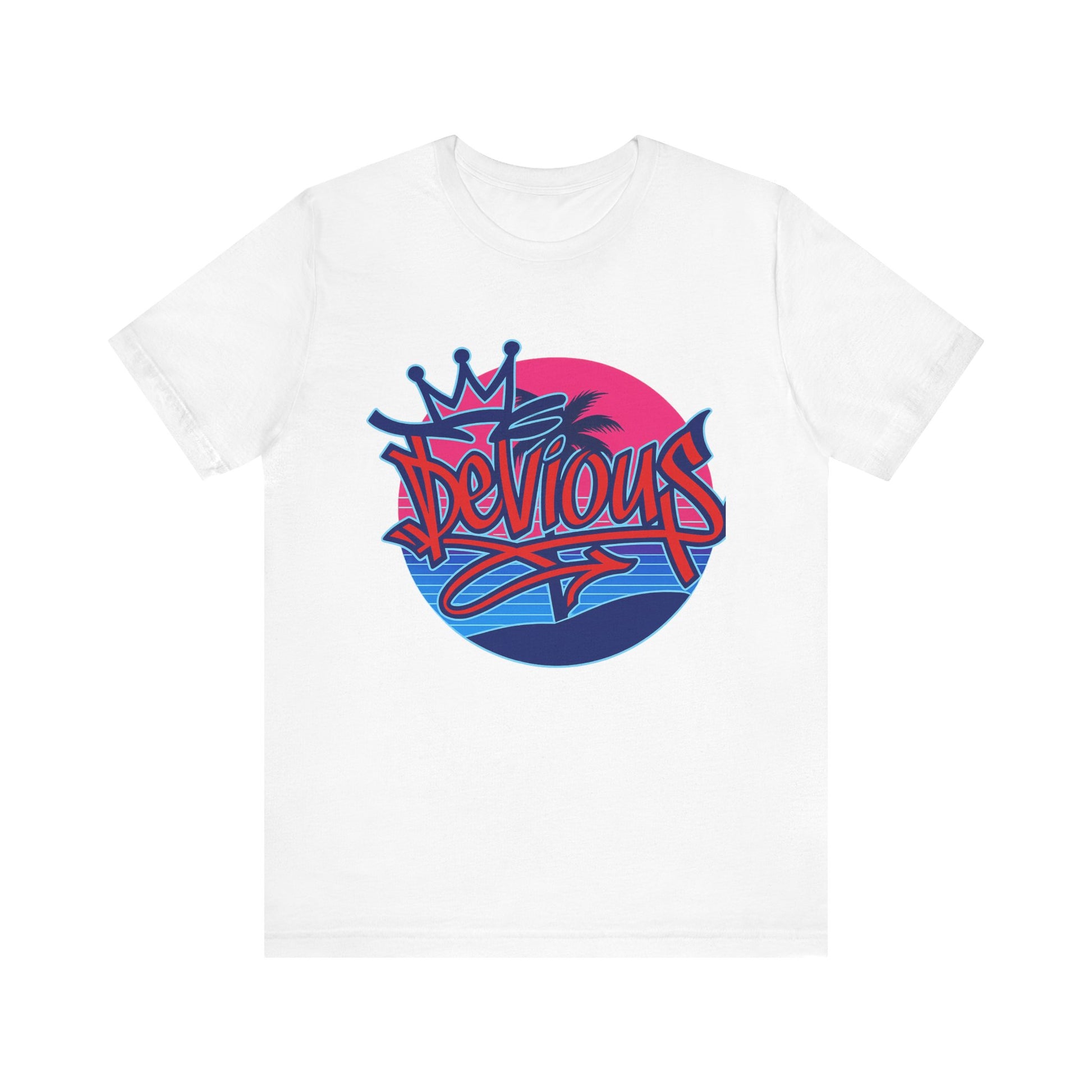 Colorful DVS Heart Design Unisex Tee