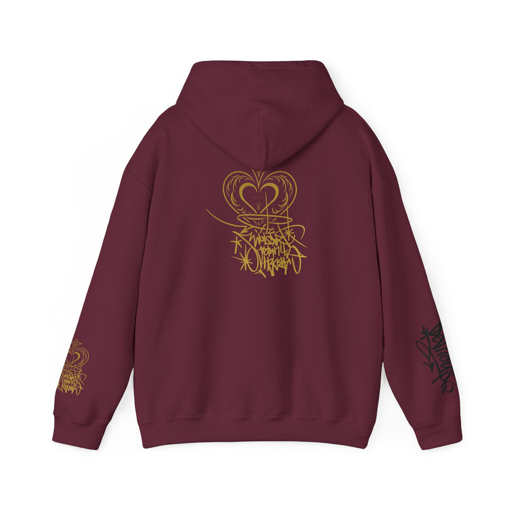 Crown & Heart Stylish Unisex Hoodie