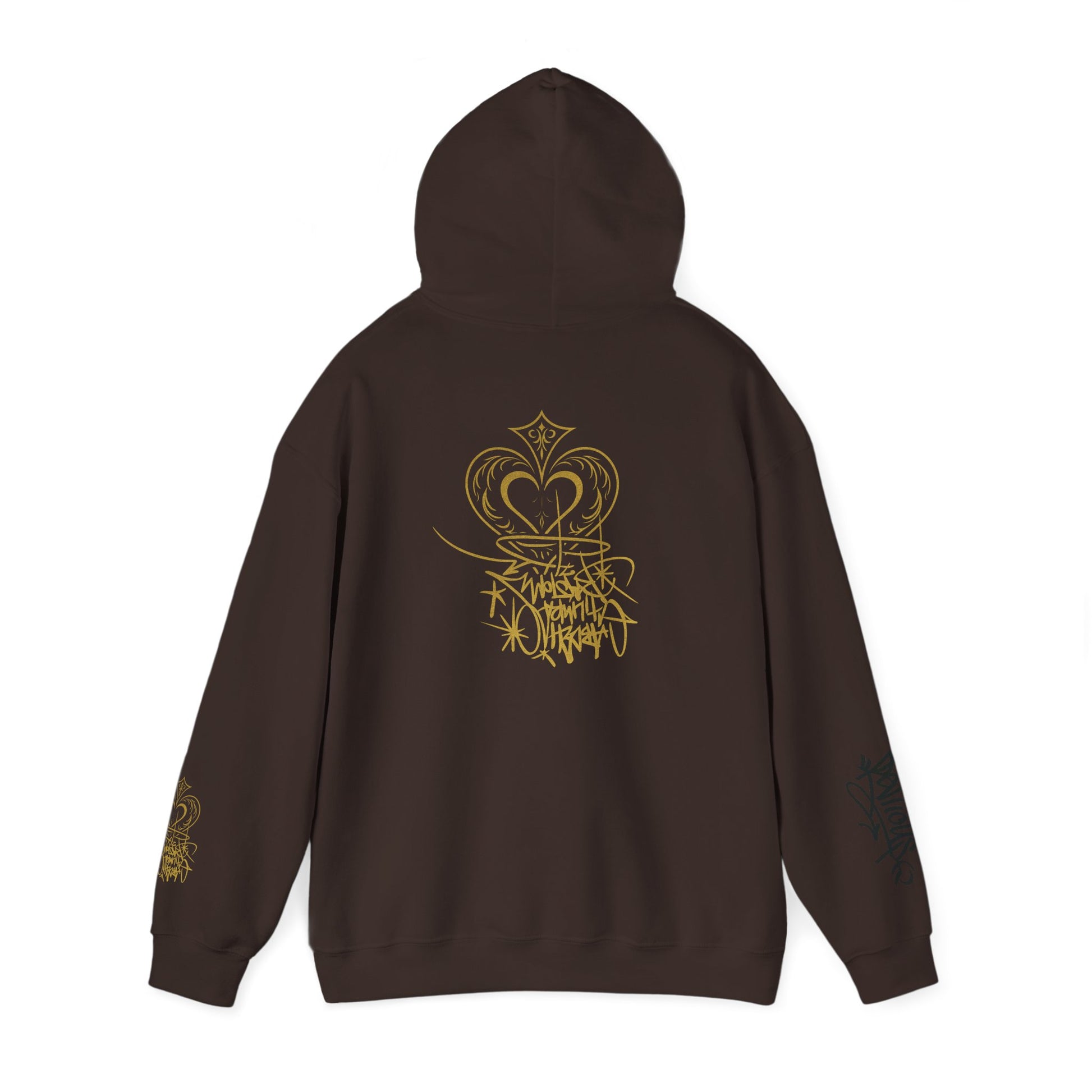 Crown & Heart Stylish Unisex Hoodie