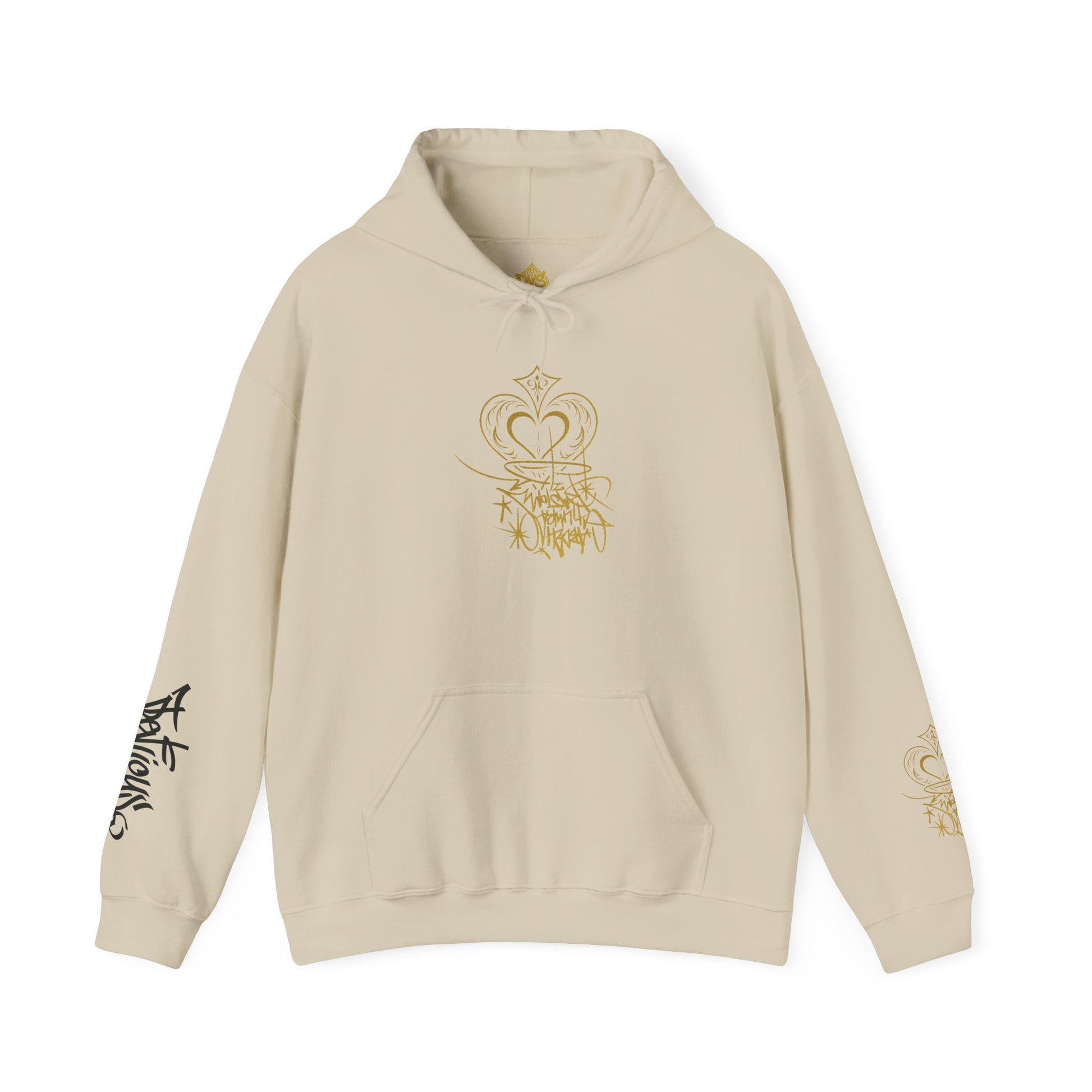 Crown & Heart Stylish Unisex Hoodie