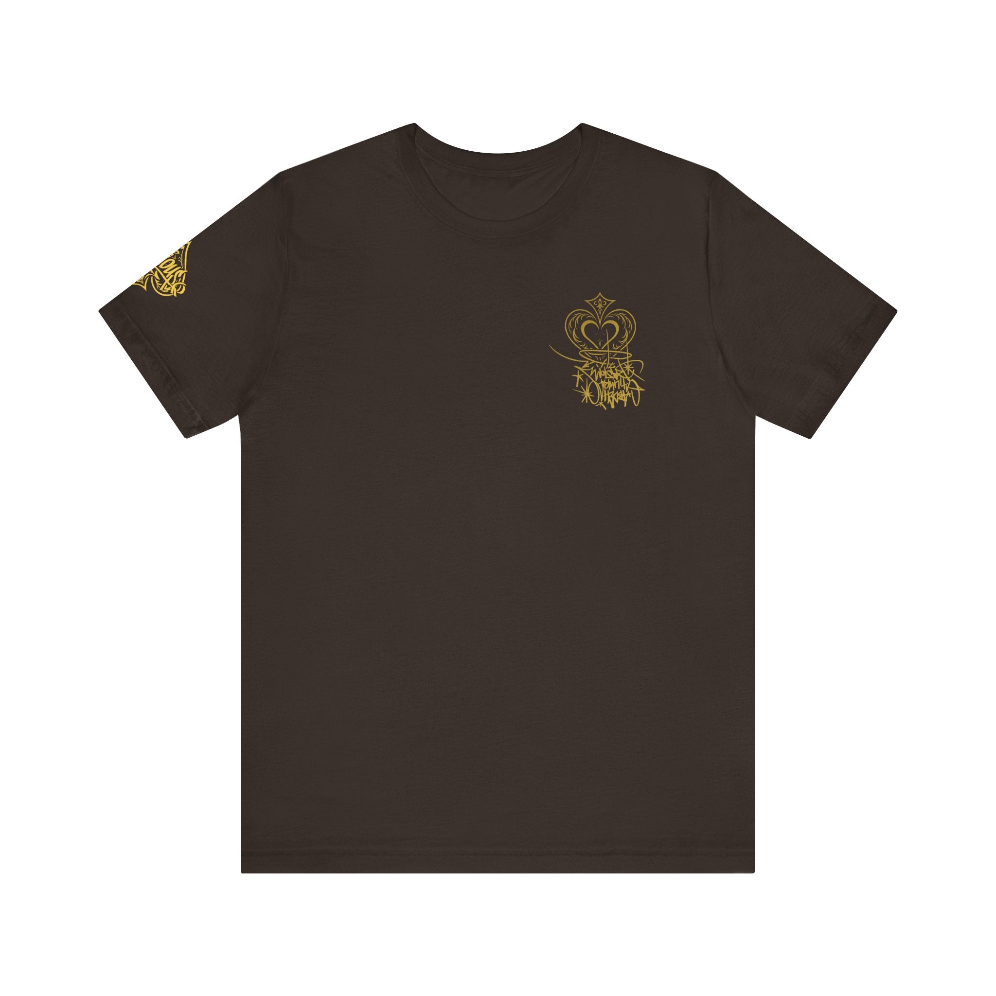 Crown & Heart Graffiti Art Unisex Streetwear Graphic T-Shirt