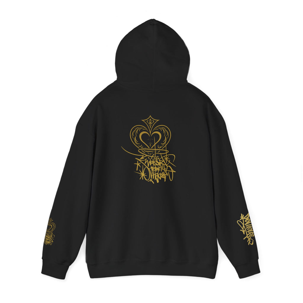 Crown & Heart Stylish Unisex Hoodie
