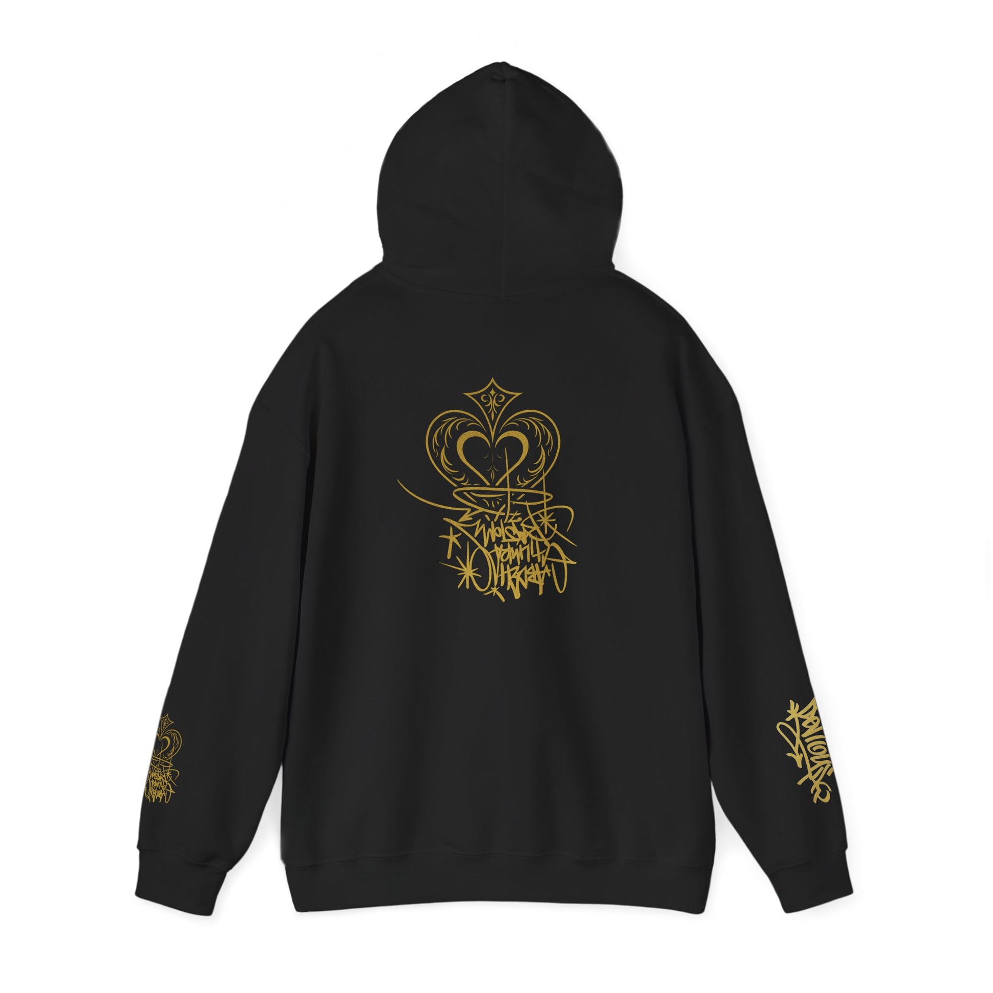 Crown & Heart Stylish Unisex Hoodie