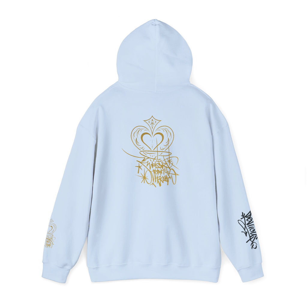 Crown & Heart Stylish Unisex Hoodie
