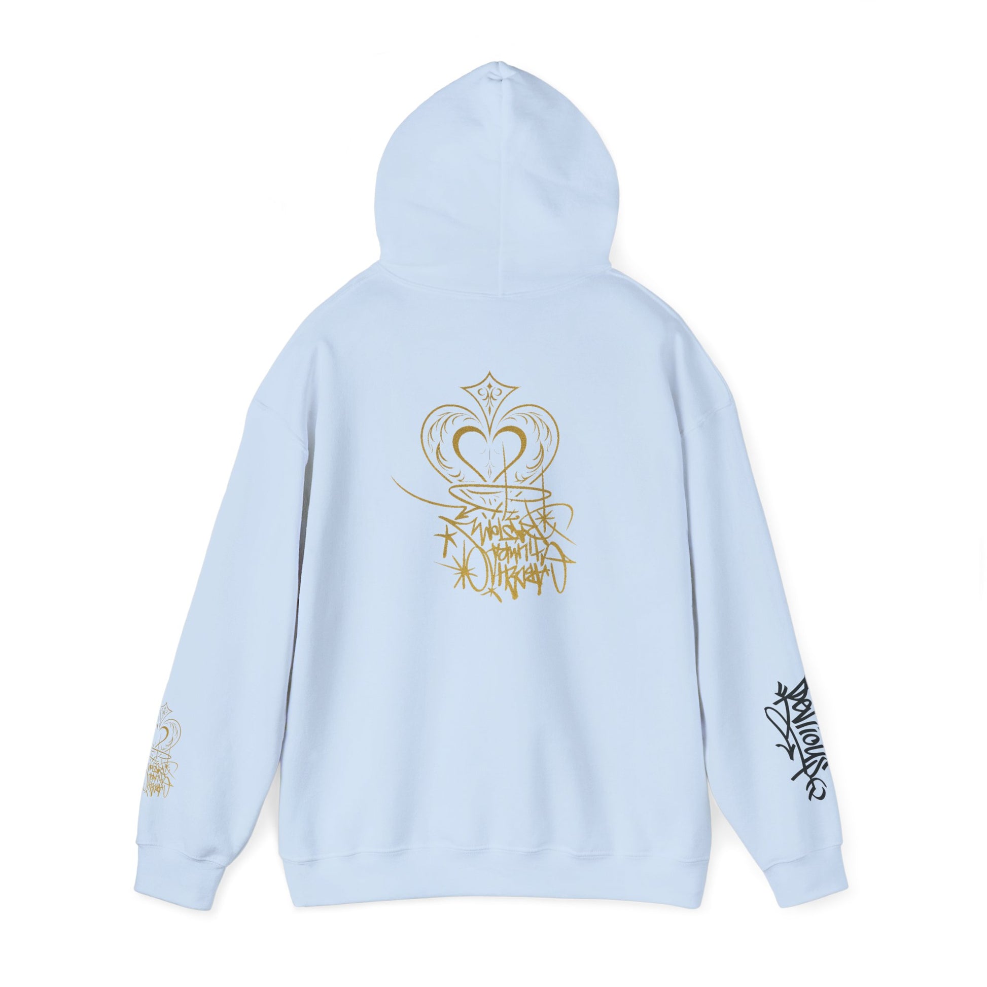 Crown & Heart Stylish Unisex Hoodie