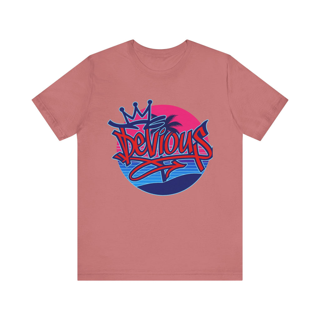 Colorful DVS Heart Design Unisex Tee