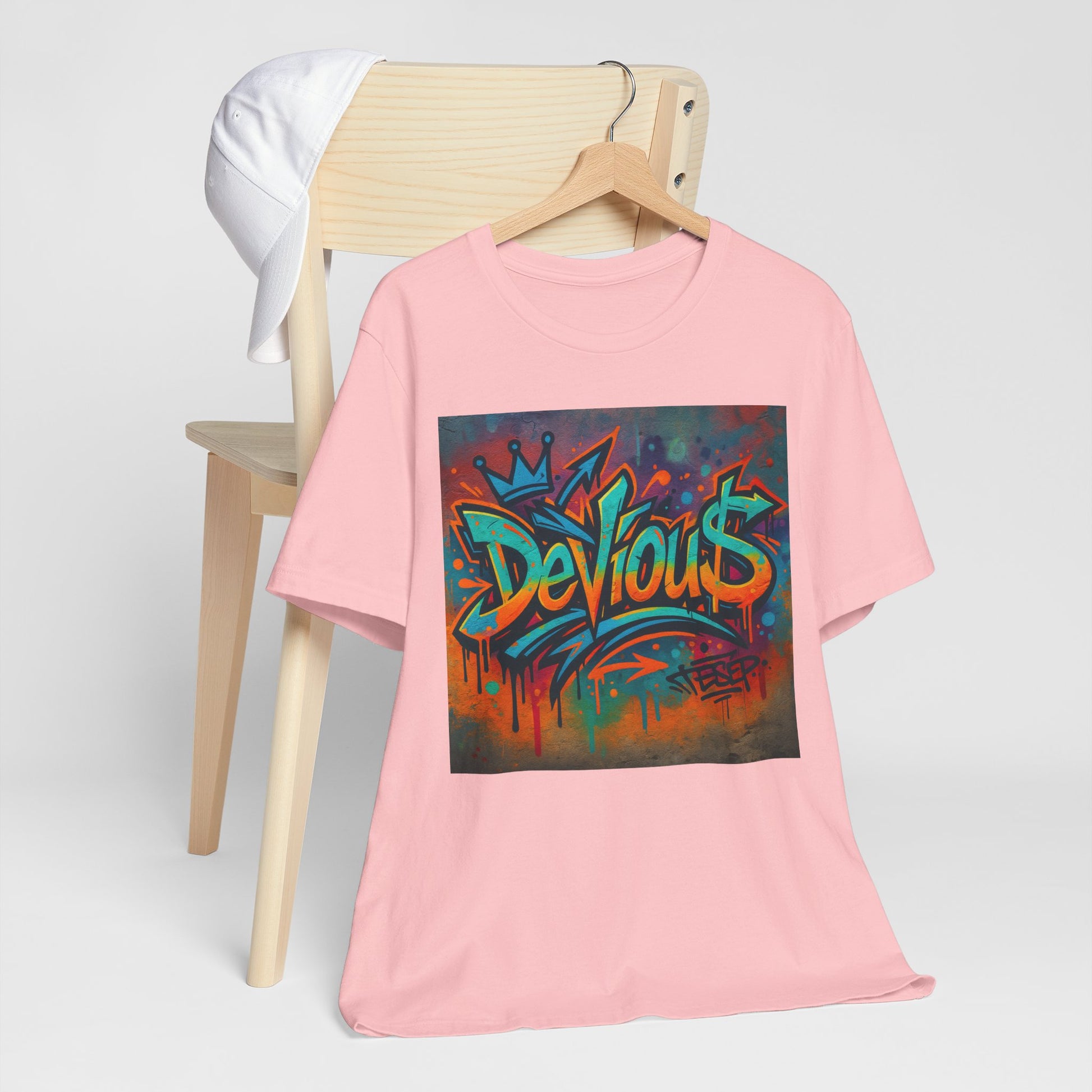 Vibrant Graffiti Art Unisex Streetwear Graphic T-Shirt