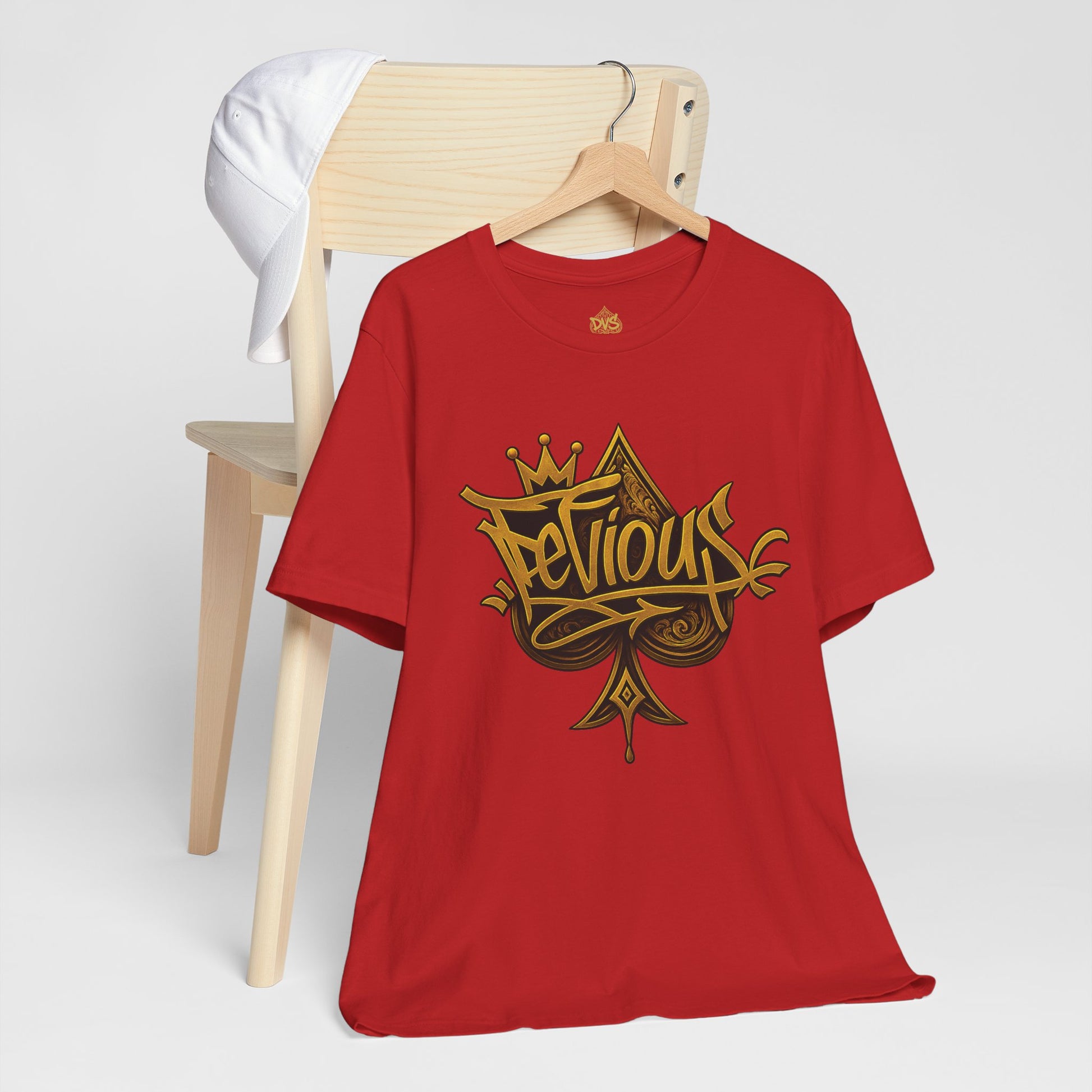 DeViou$ Logo and Crown Graffiti Art Unisex Streetwear Graphic T-Shirt