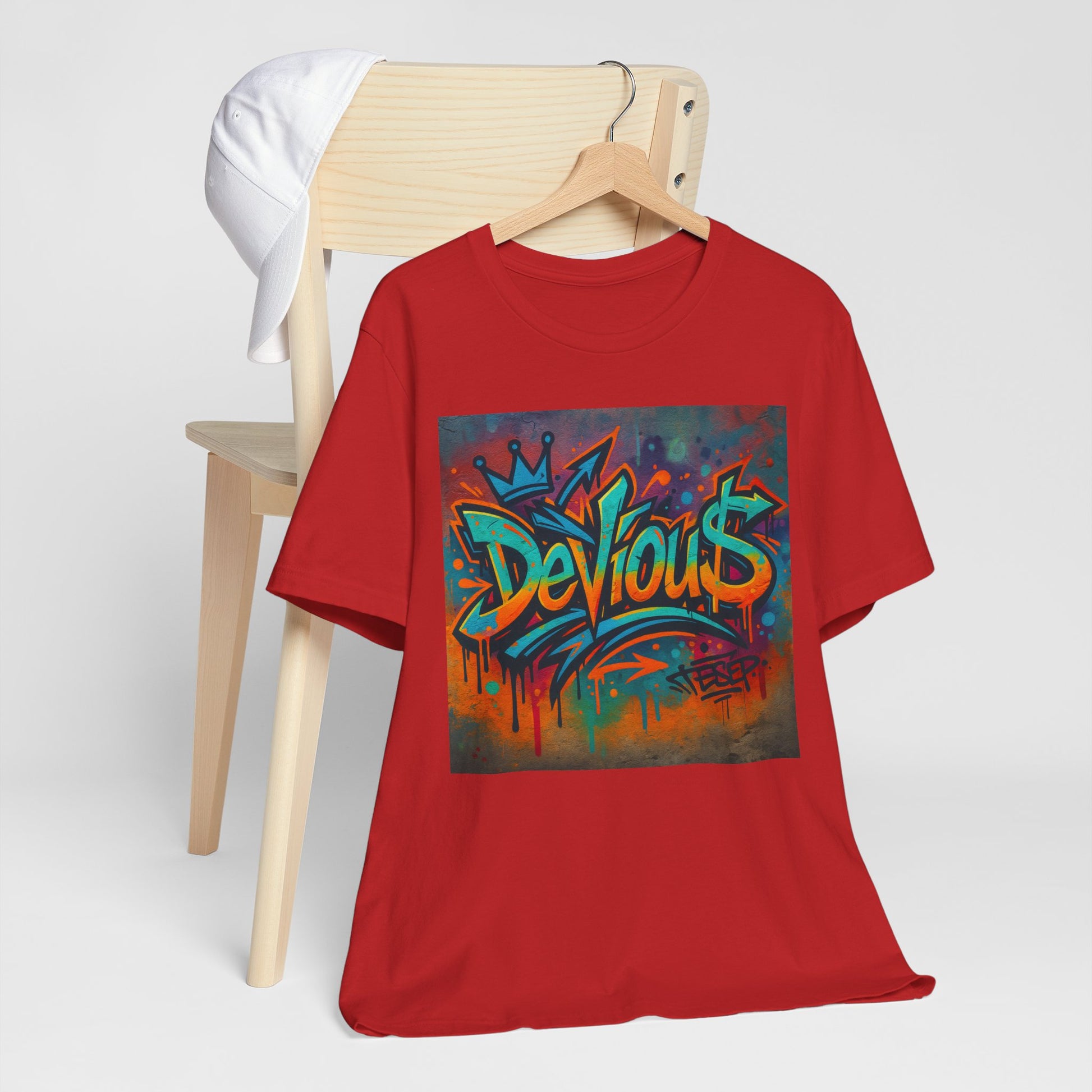 Vibrant Graffiti Art Unisex Streetwear Graphic T-Shirt