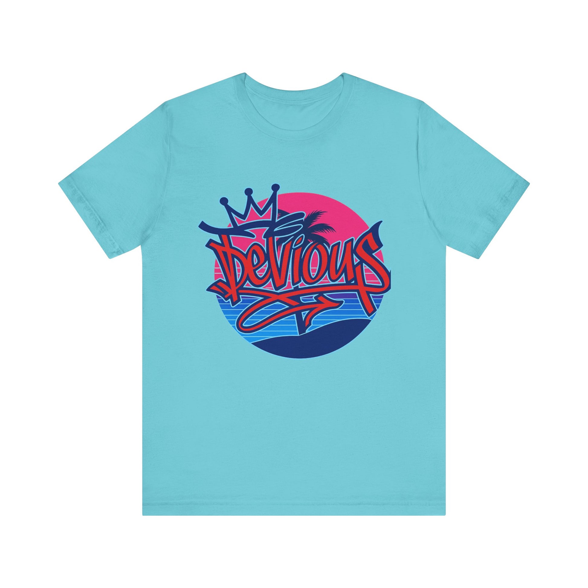 Colorful DVS Heart Design Unisex Tee
