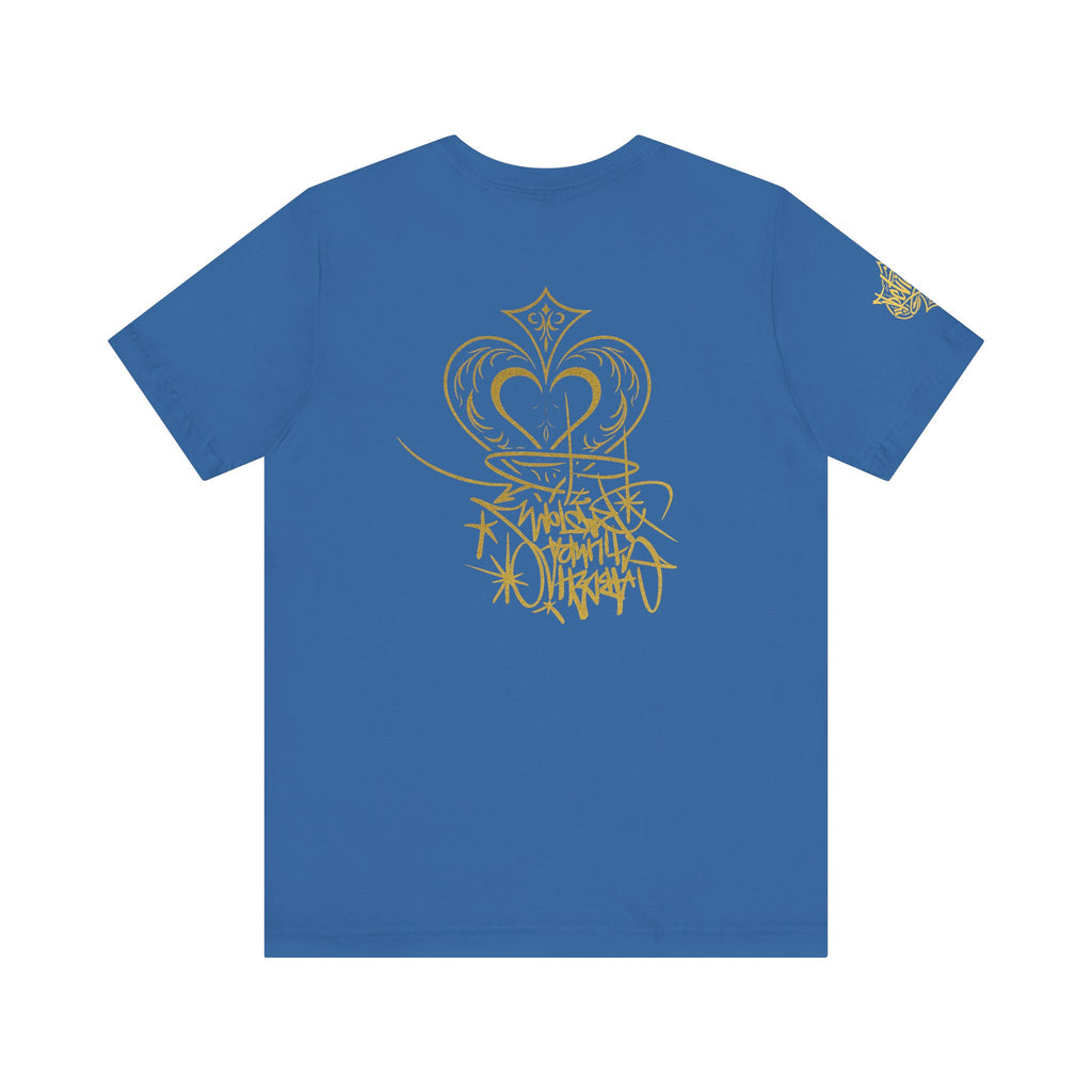 Copy of Crown & Heart Graffiti Art Unisex Streetwear Graphic T-Shirt