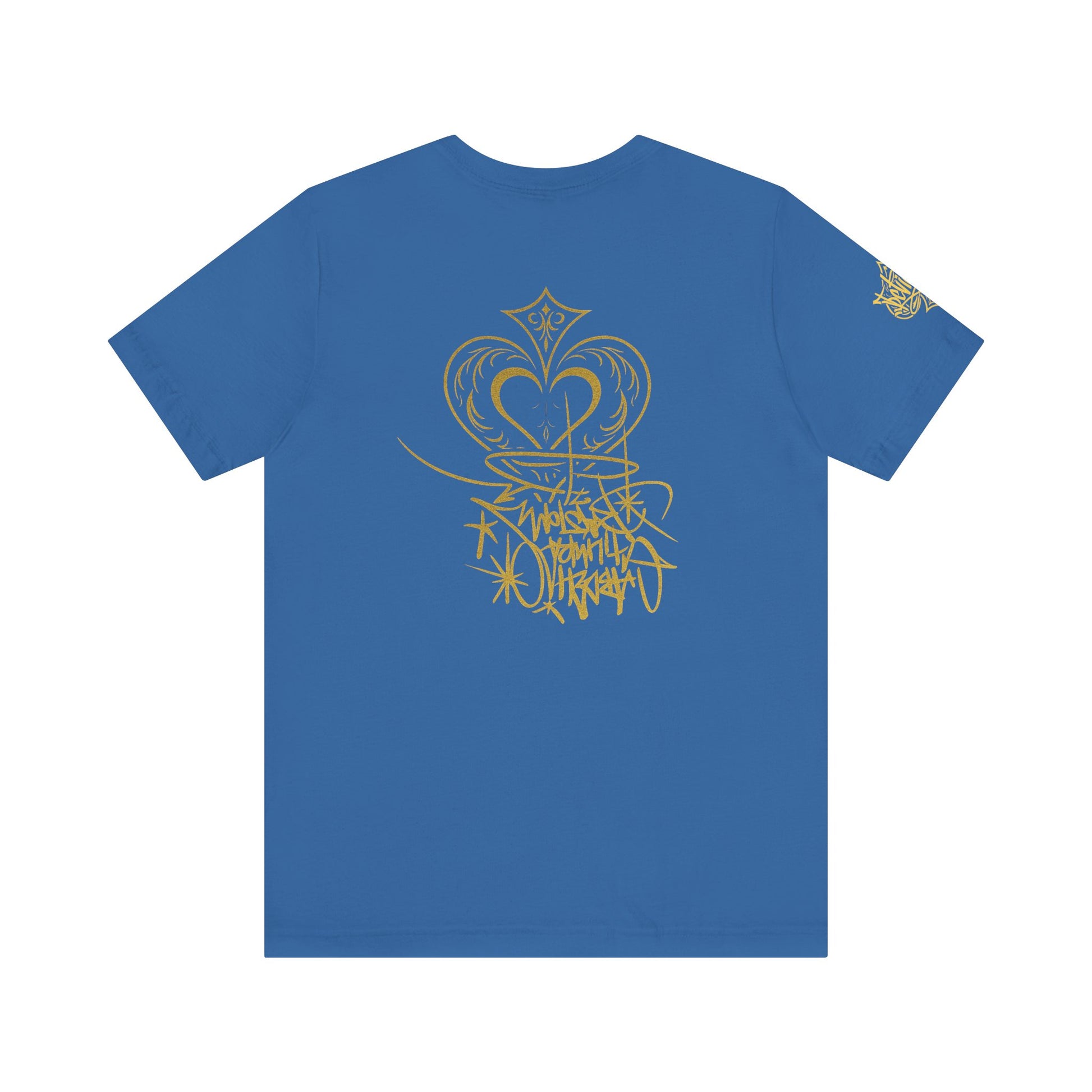 Copy of Crown & Heart Graffiti Art Unisex Streetwear Graphic T-Shirt