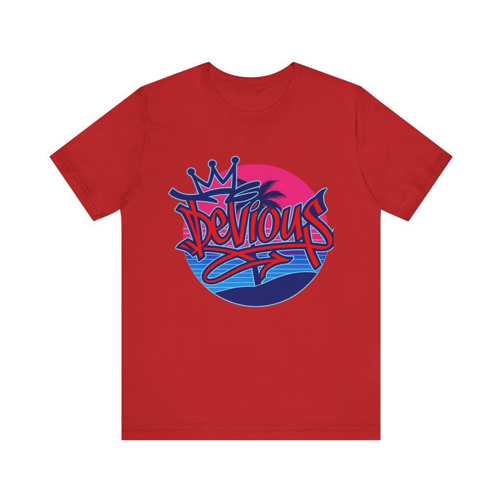 Colorful DVS Heart Design Unisex Tee