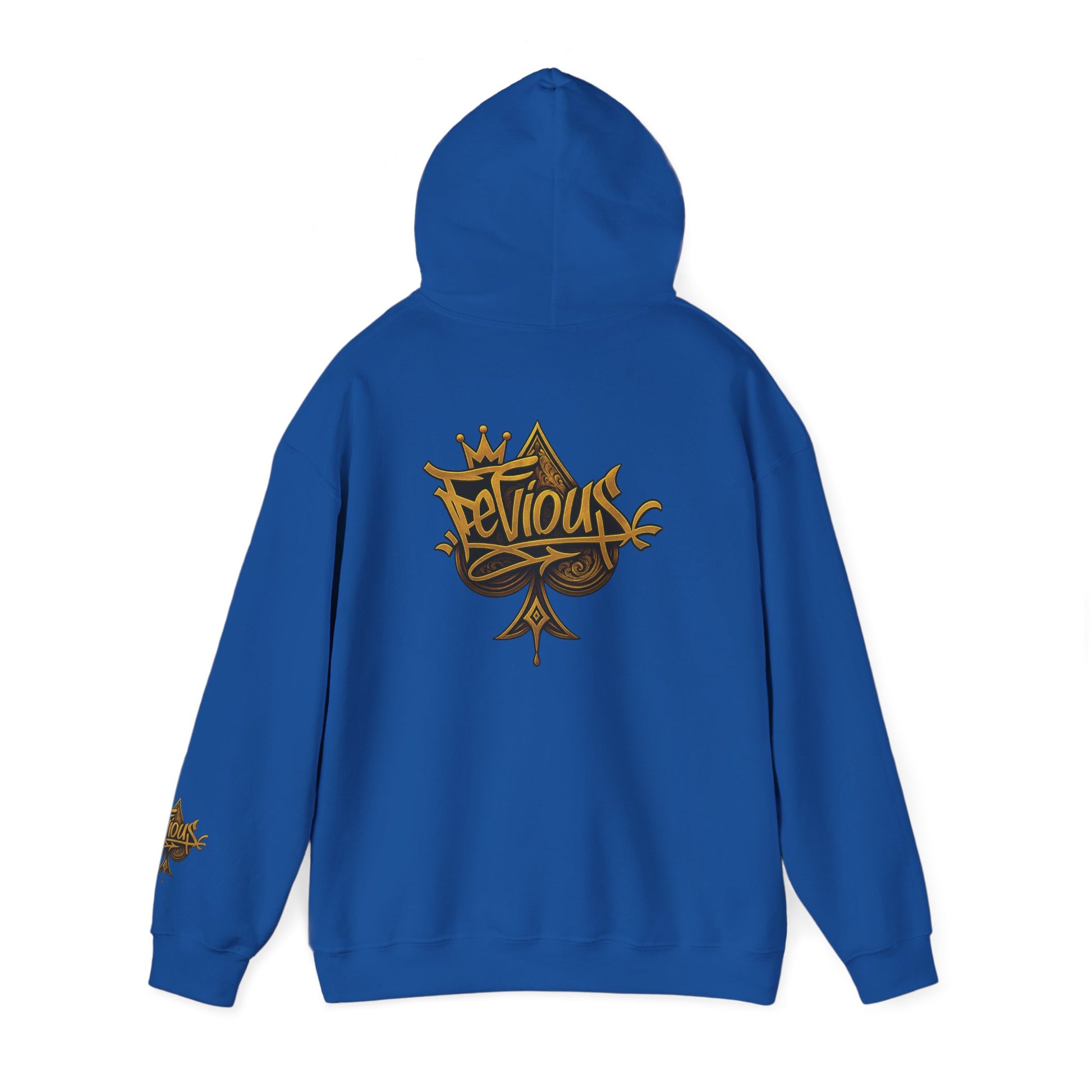 DeViou$ Logo & Crown Graffiti Style Hoodie