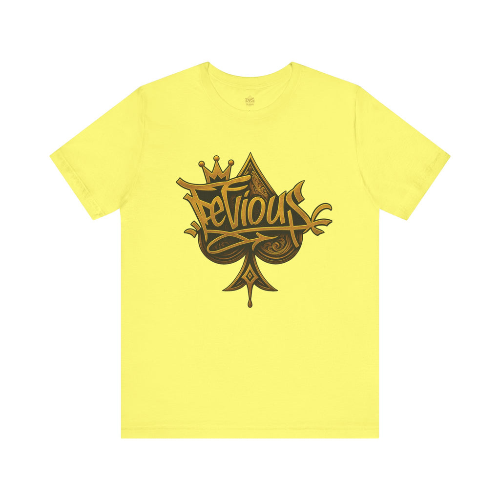 DeViou$ Logo and Crown Graffiti Art Unisex Streetwear Graphic T-Shirt