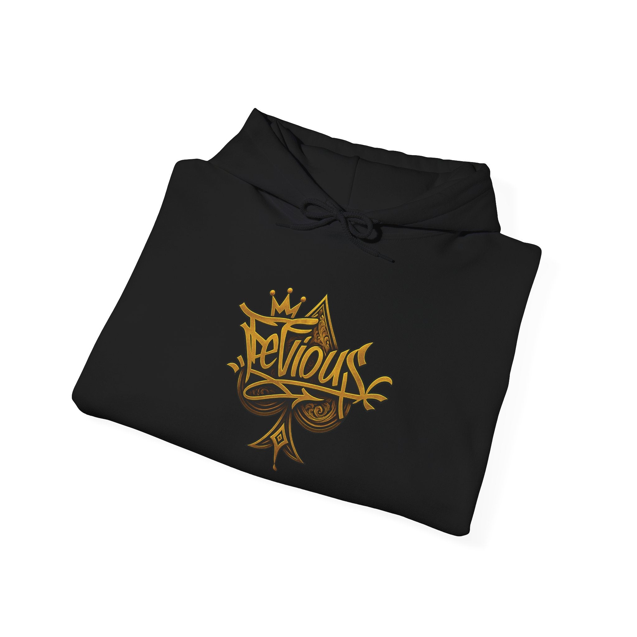 DeViou$ Logo & Crown Graffiti Style Hoodie