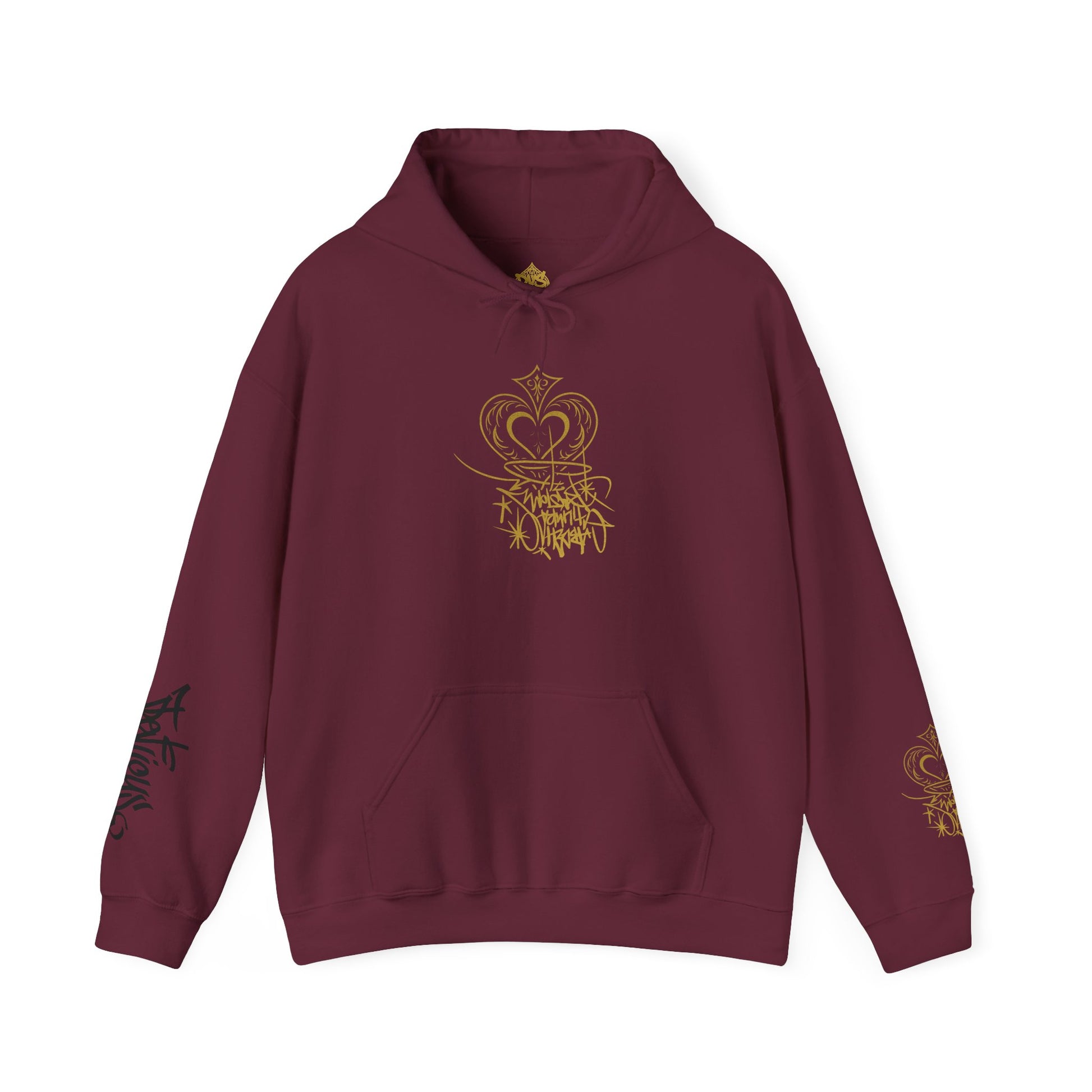 Crown & Heart Stylish Unisex Hoodie