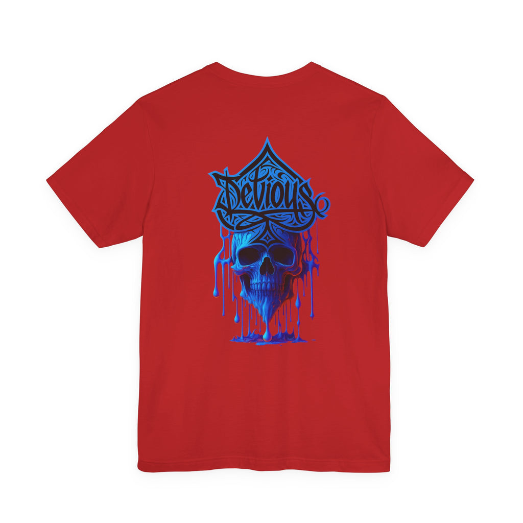 Vibrant Graphic DVS Skull Tee