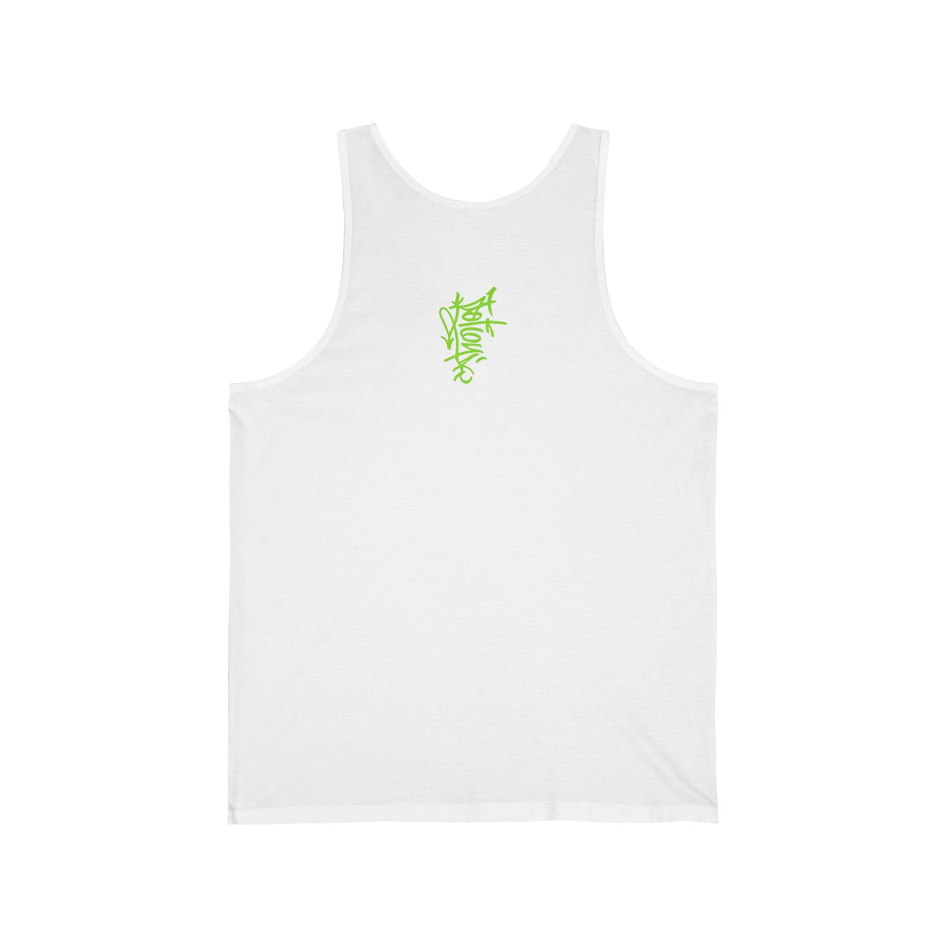 Unisex Tank Tee Vibrant Graffiti Street Style Apparel