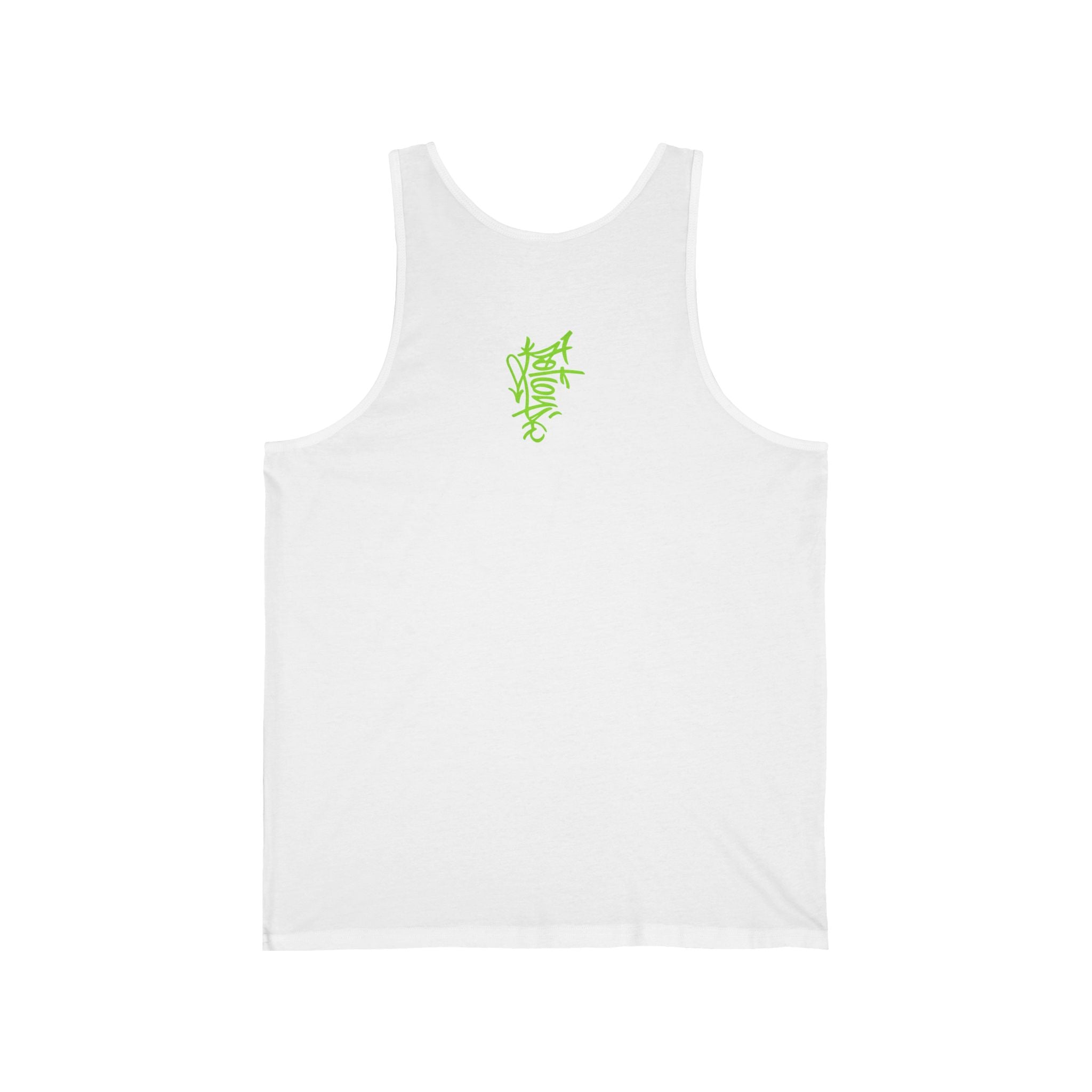 Unisex Tank Tee Vibrant Graffiti Street Style Apparel